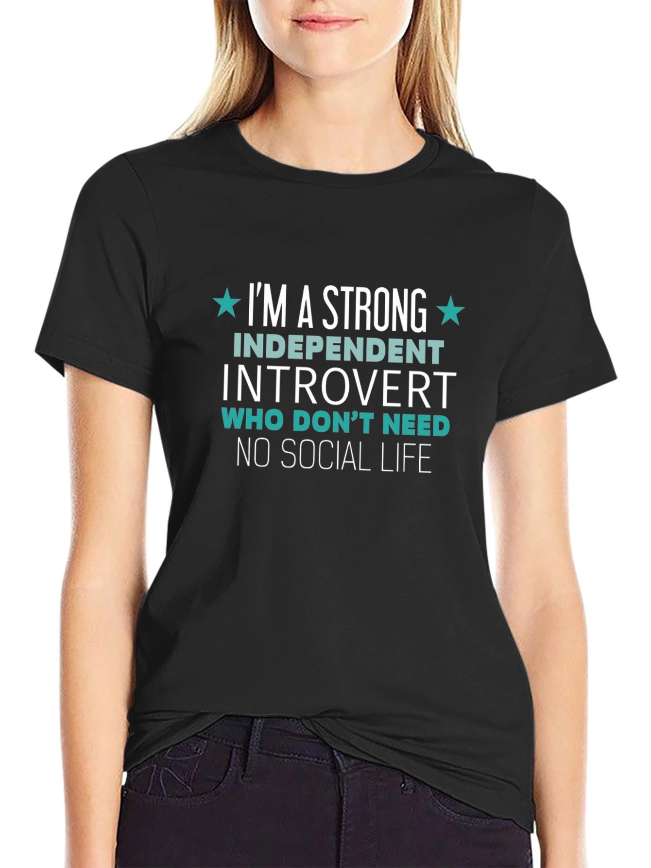 Introvert Statement Graphic T-Shirt