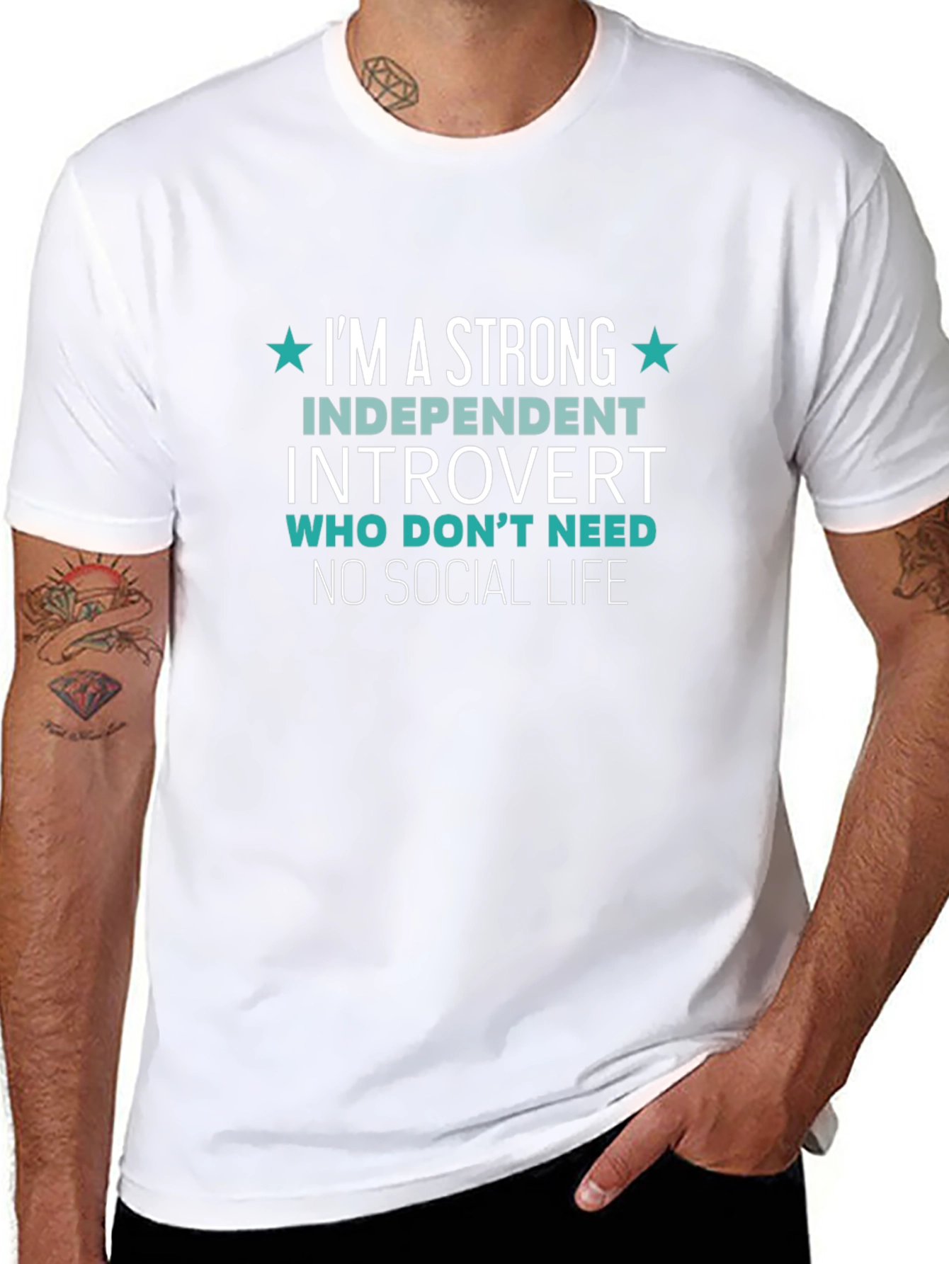 Introvert Statement Graphic T-Shirt