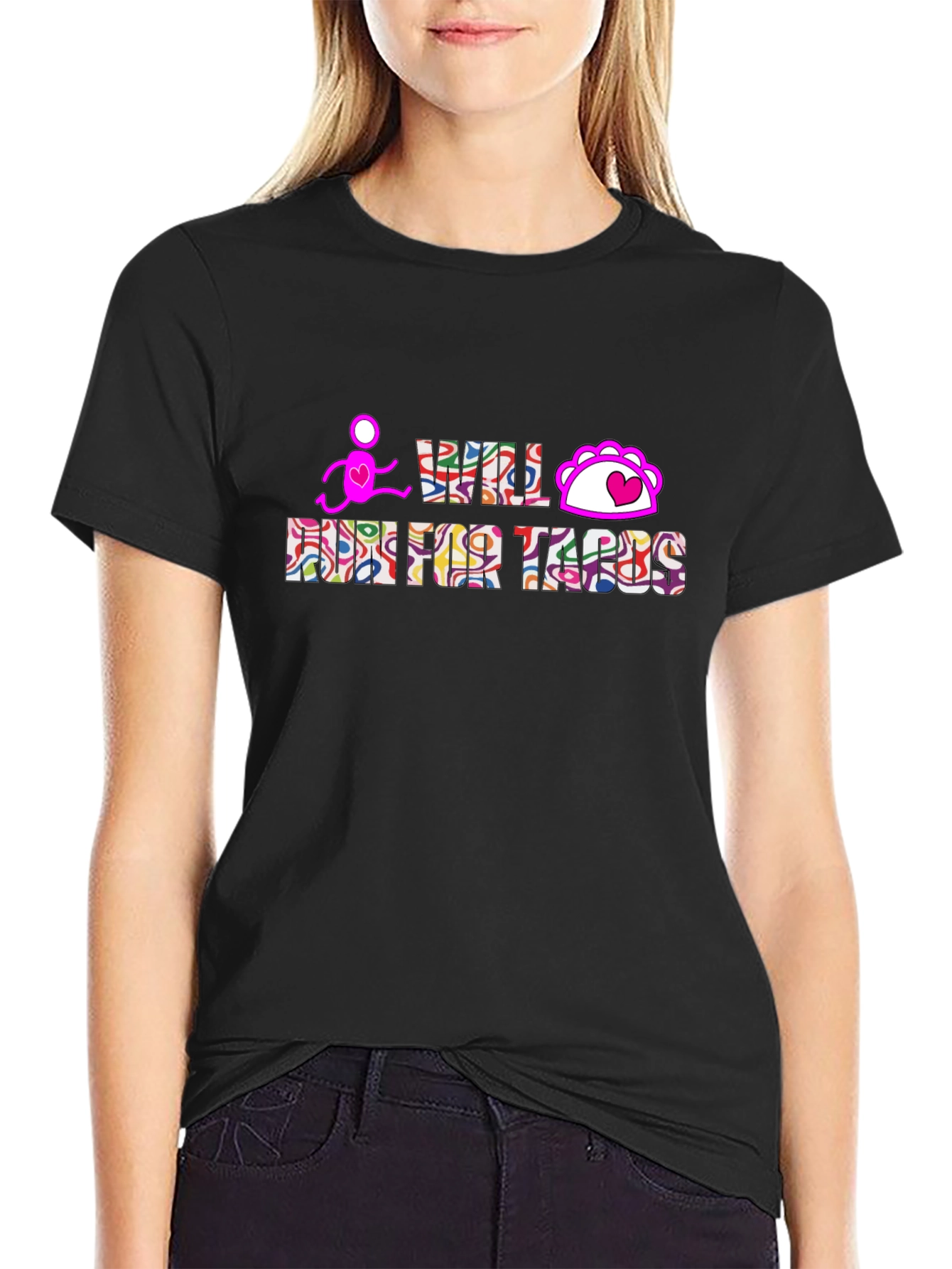 Will Run For Tacos Graphic Tee