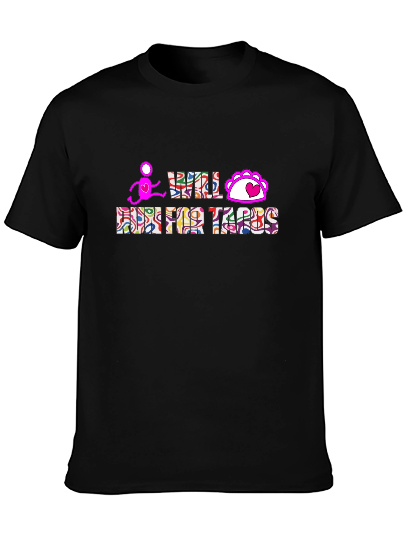 Will Run For Tacos Graphic Tee