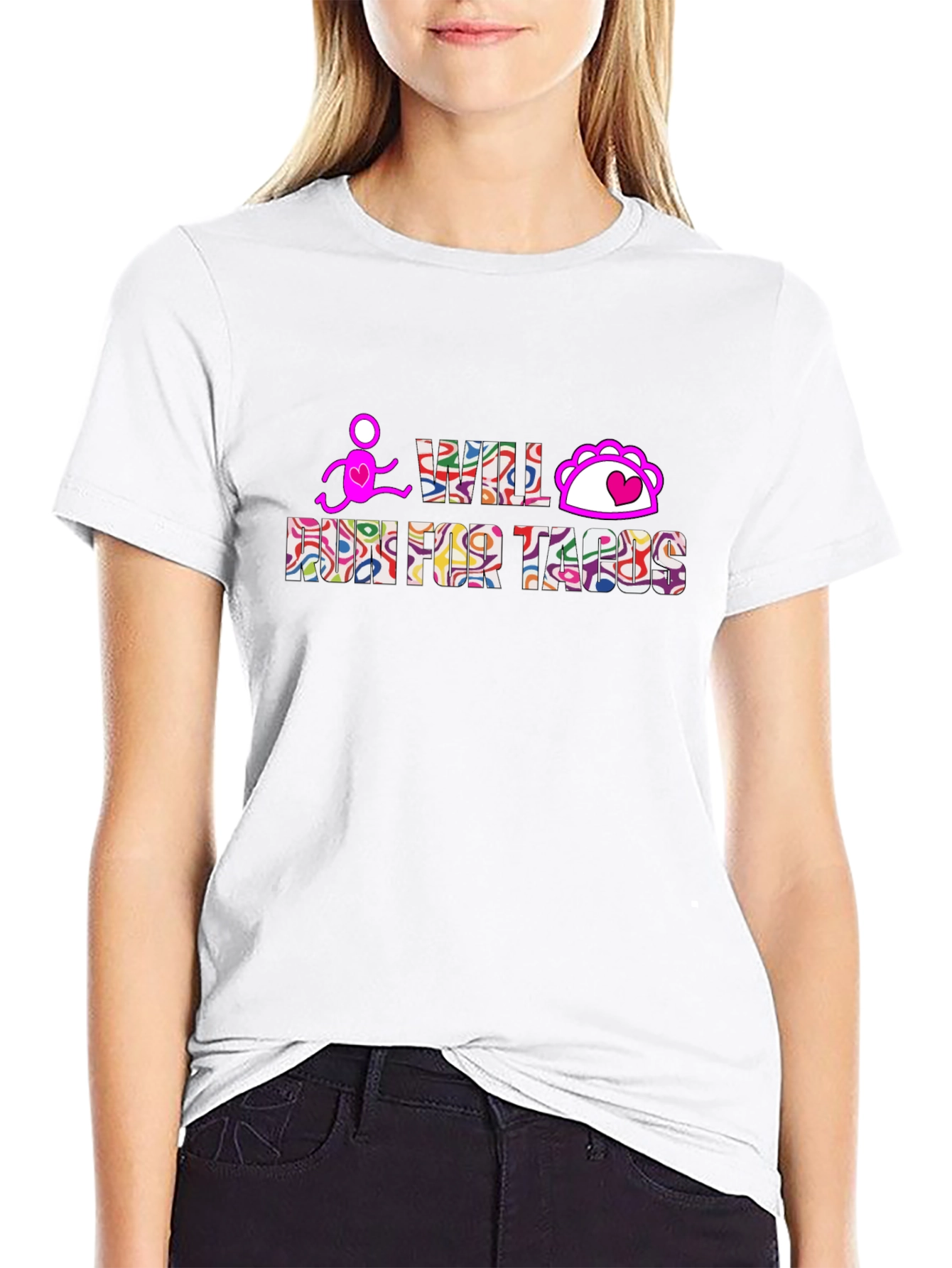 Will Run For Tacos Graphic Tee