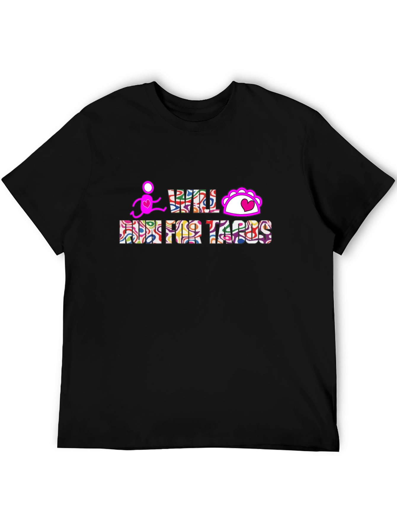 Will Run For Tacos Graphic Tee