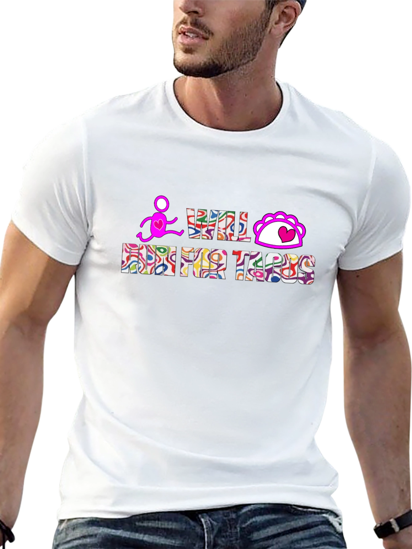Will Run For Tacos Graphic Tee