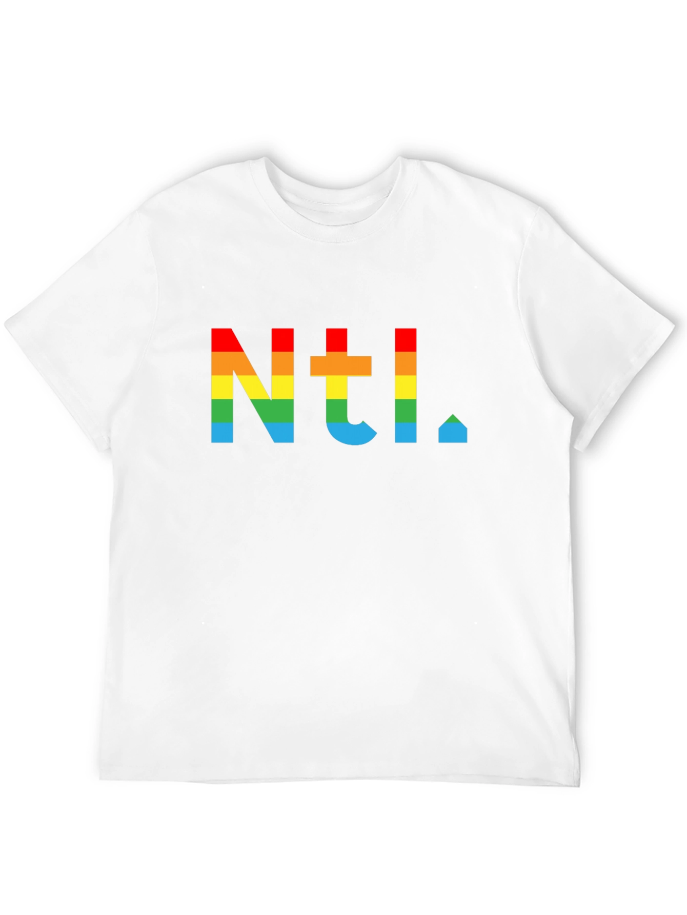 Rainbow Ntl. Graphic T-Shirt - Modern Mens Tee