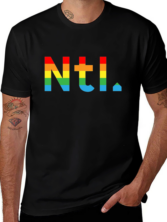 Rainbow Ntl. Graphic T-Shirt - Modern Mens Tee