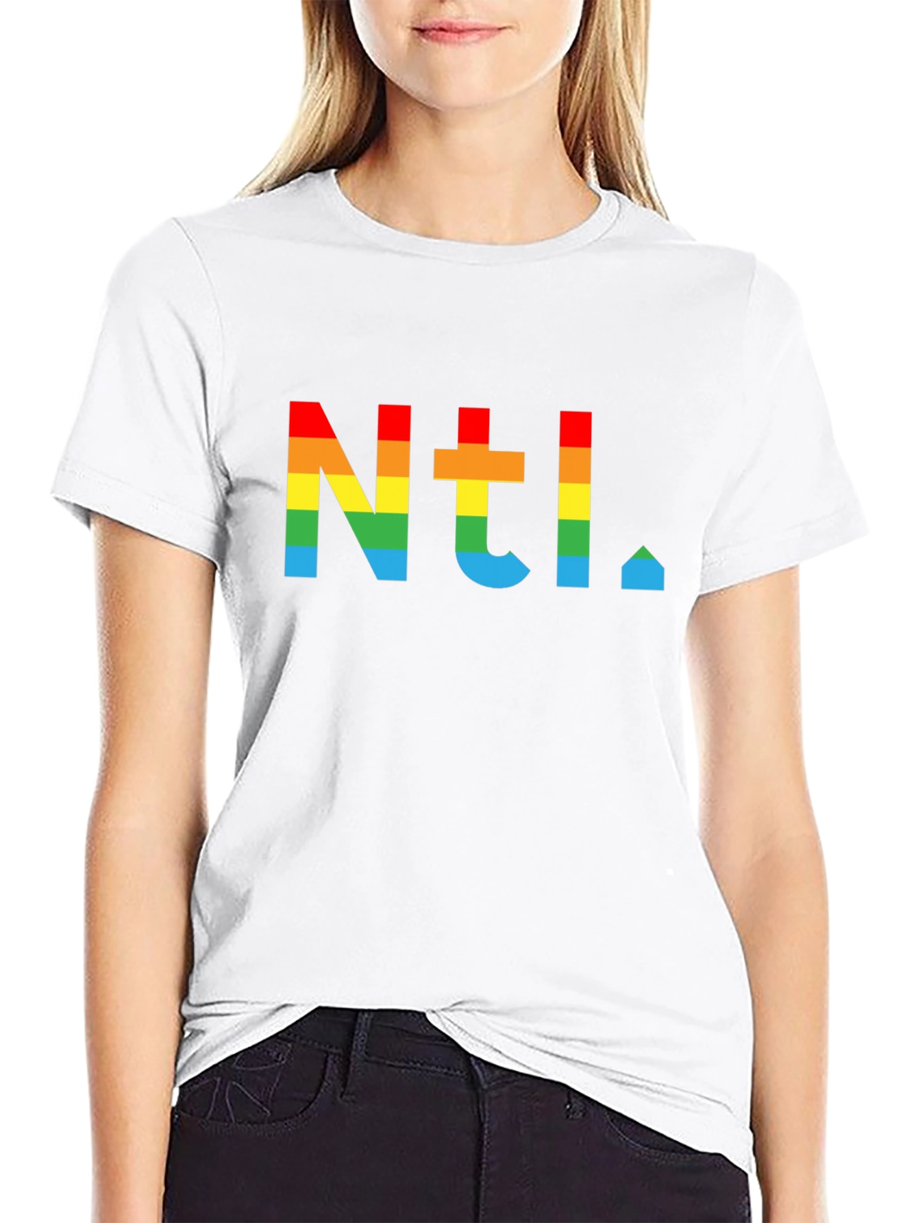 Rainbow Ntl. Graphic T-Shirt - Modern Mens Tee