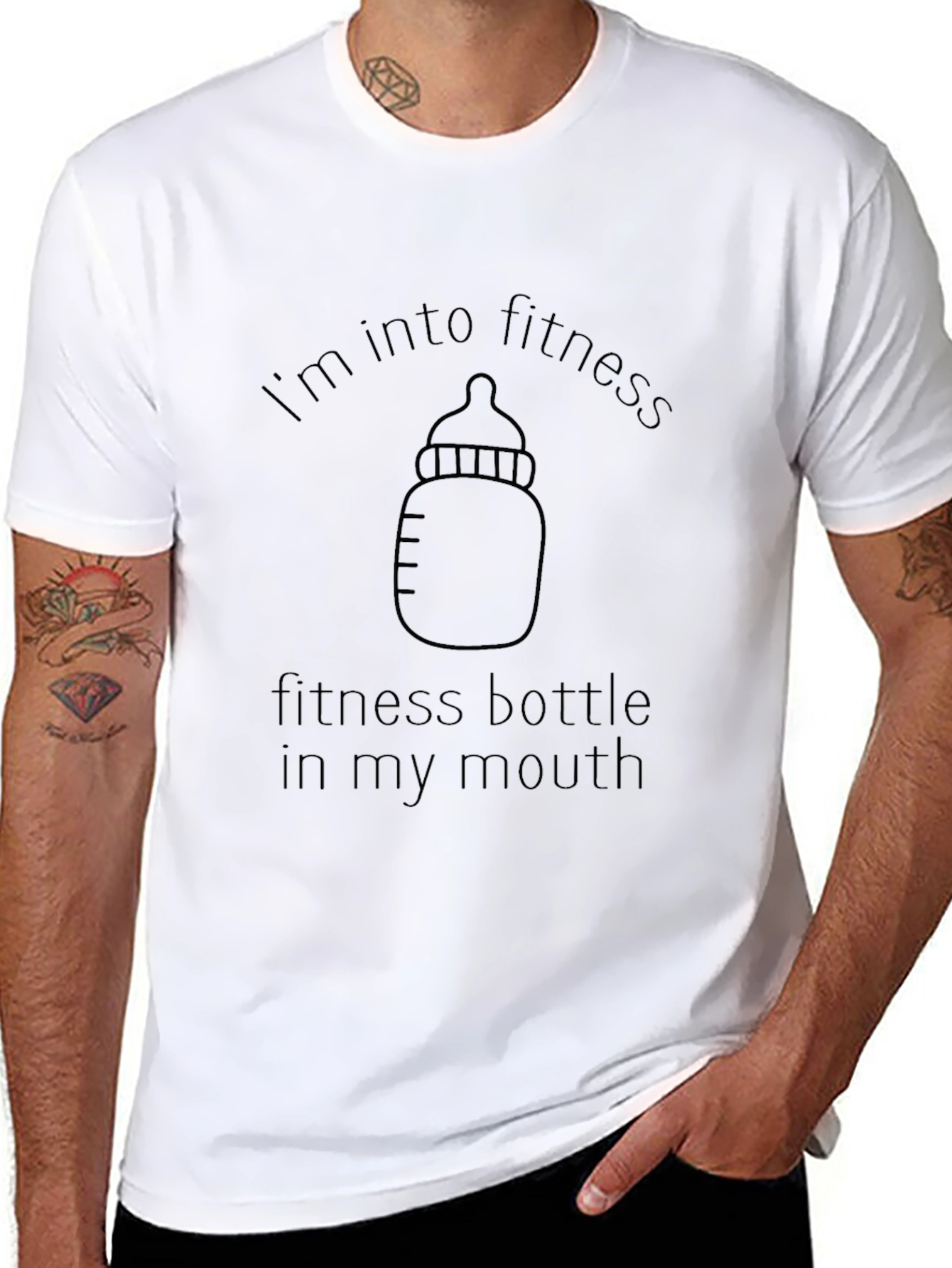 Fitness Baby Bottle T-Shirt
