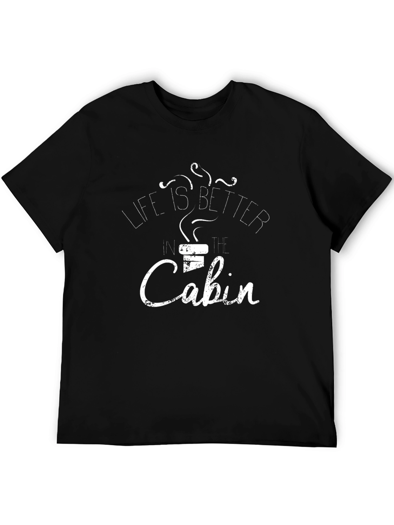 Cabin Life Graphic T-Shirt