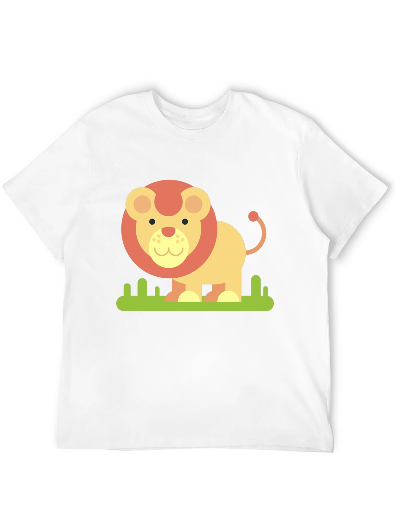 Lion Graphic Tee - Stylish Black T-Shirt