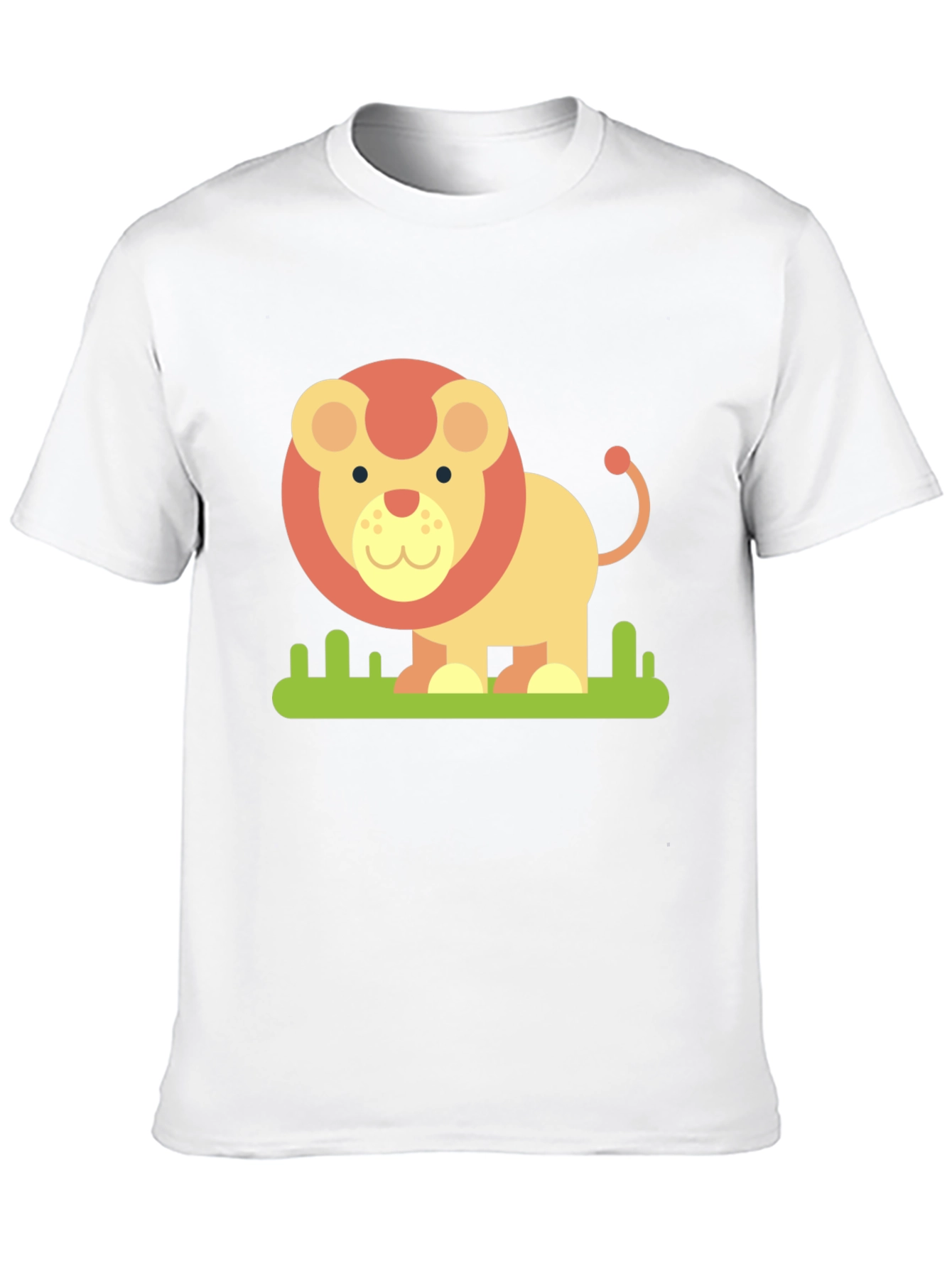 Lion Graphic Tee - Stylish Black T-Shirt