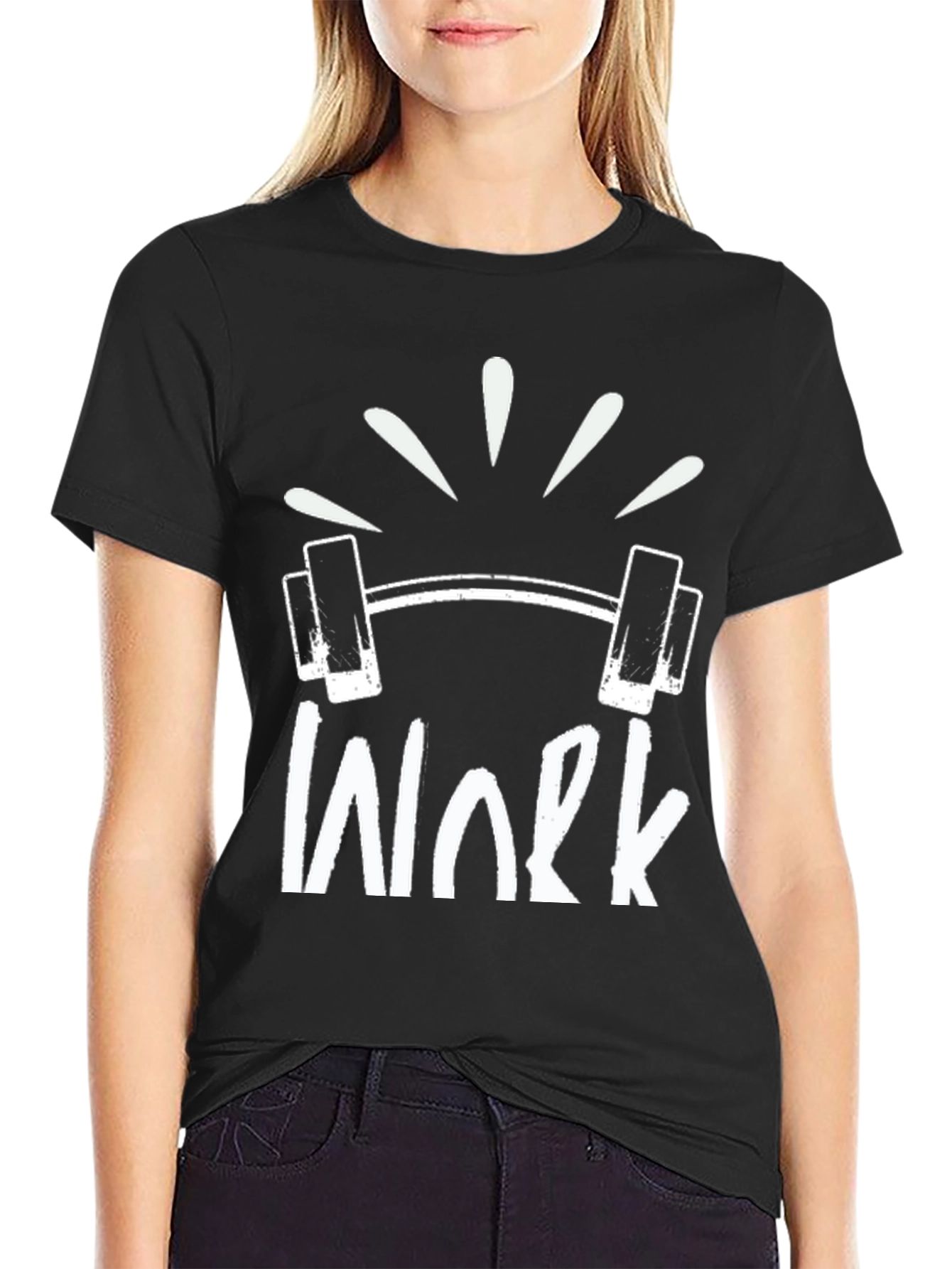 Work Hard T-Shirt - Fitness Motivation