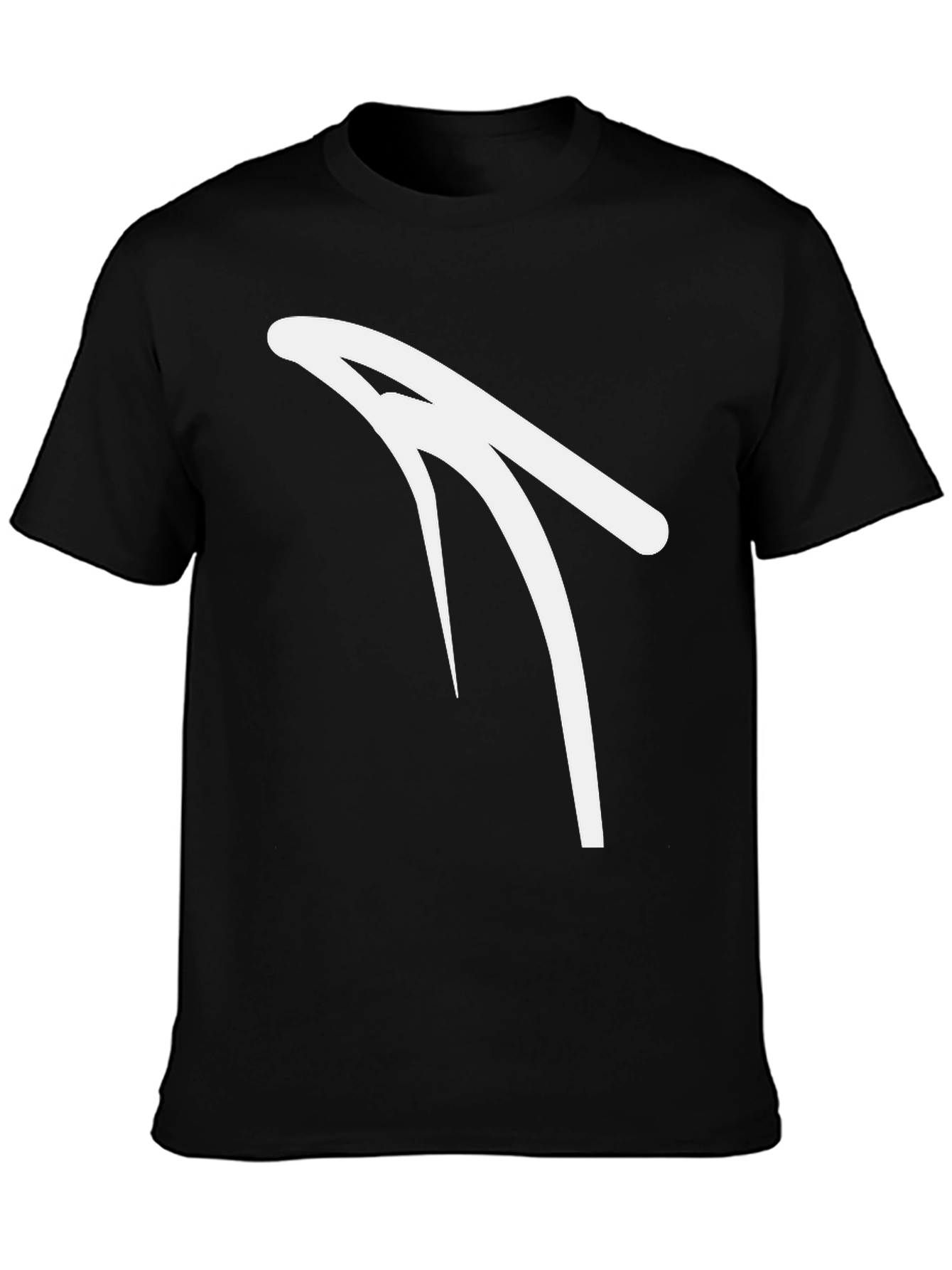 Modern Minimalist Black T-Shirt