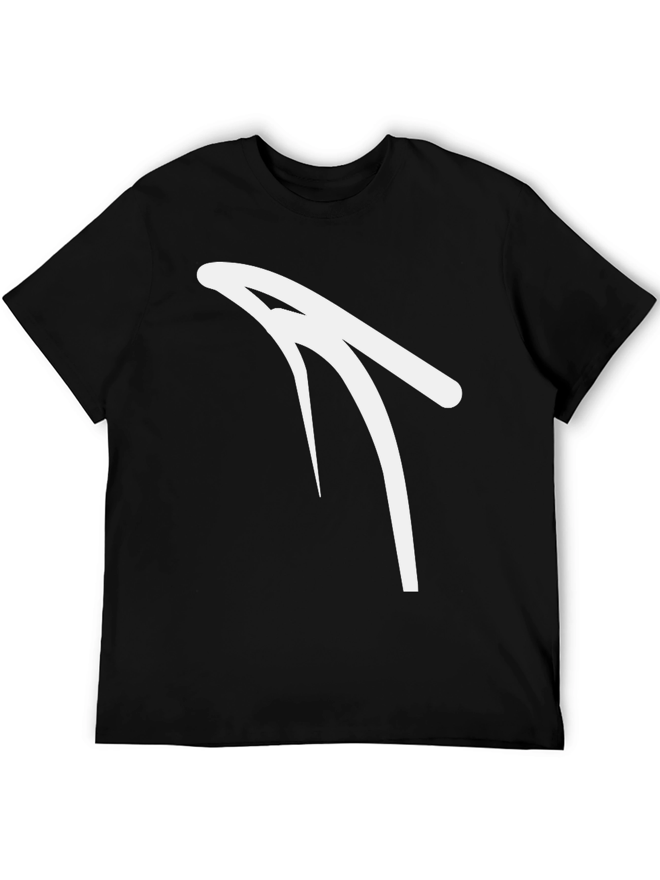 Modern Minimalist Black T-Shirt