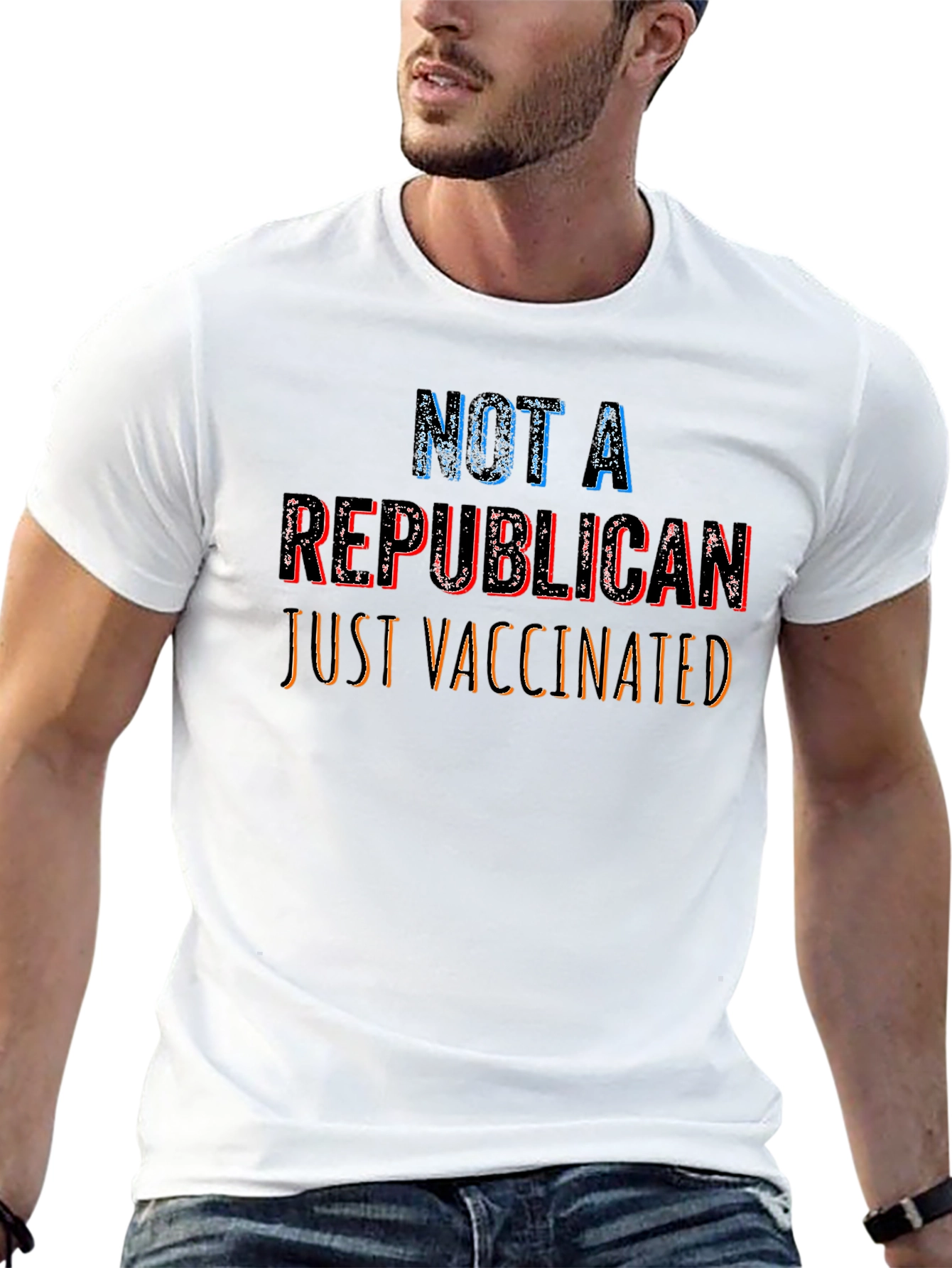 Not A Republican Just Vaccinated Tee
