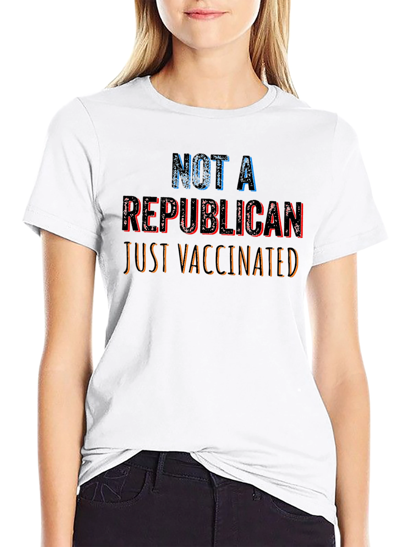 Not A Republican Just Vaccinated Tee