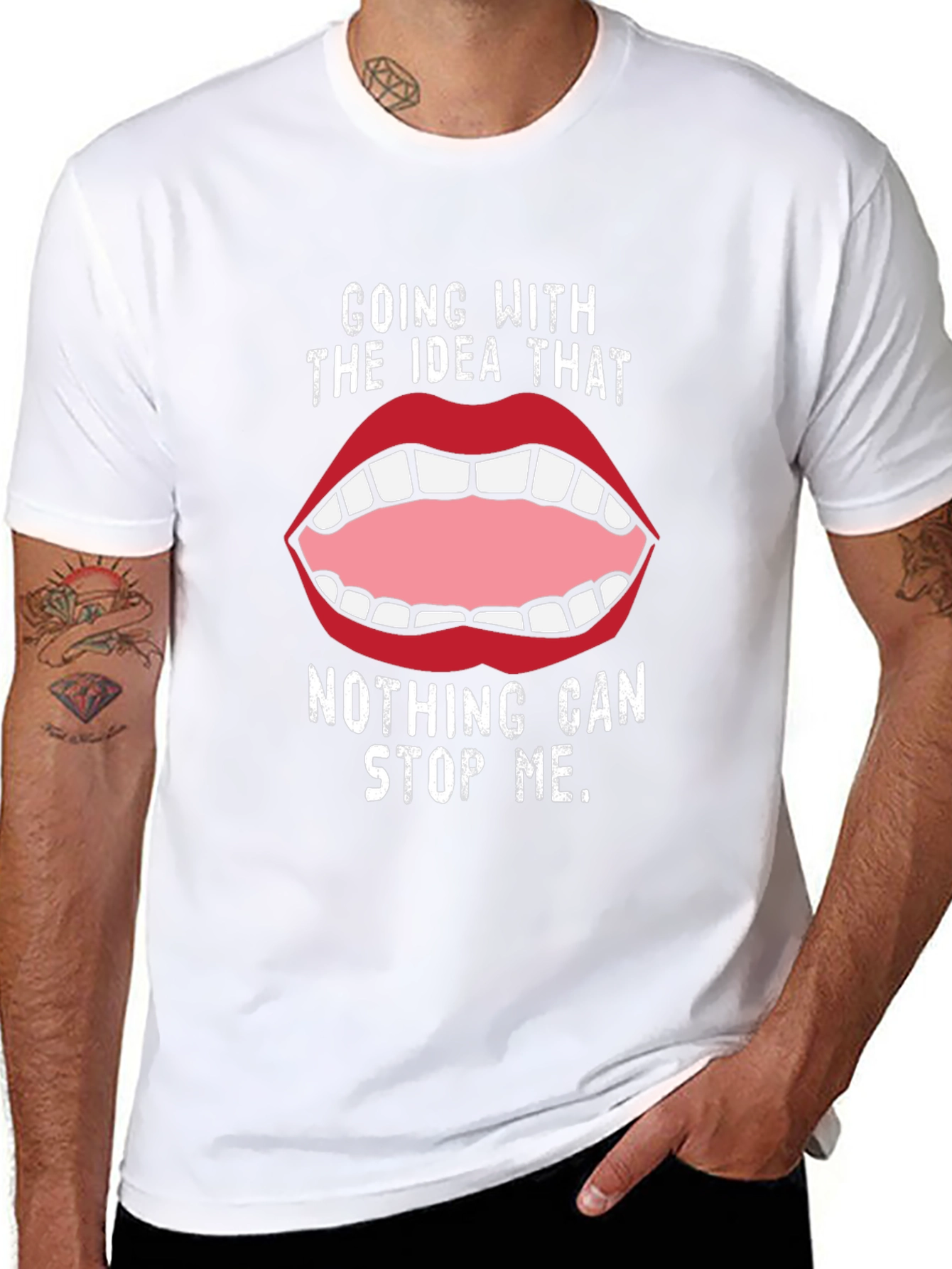 Bold Statement Tee: Going With the Idea That...