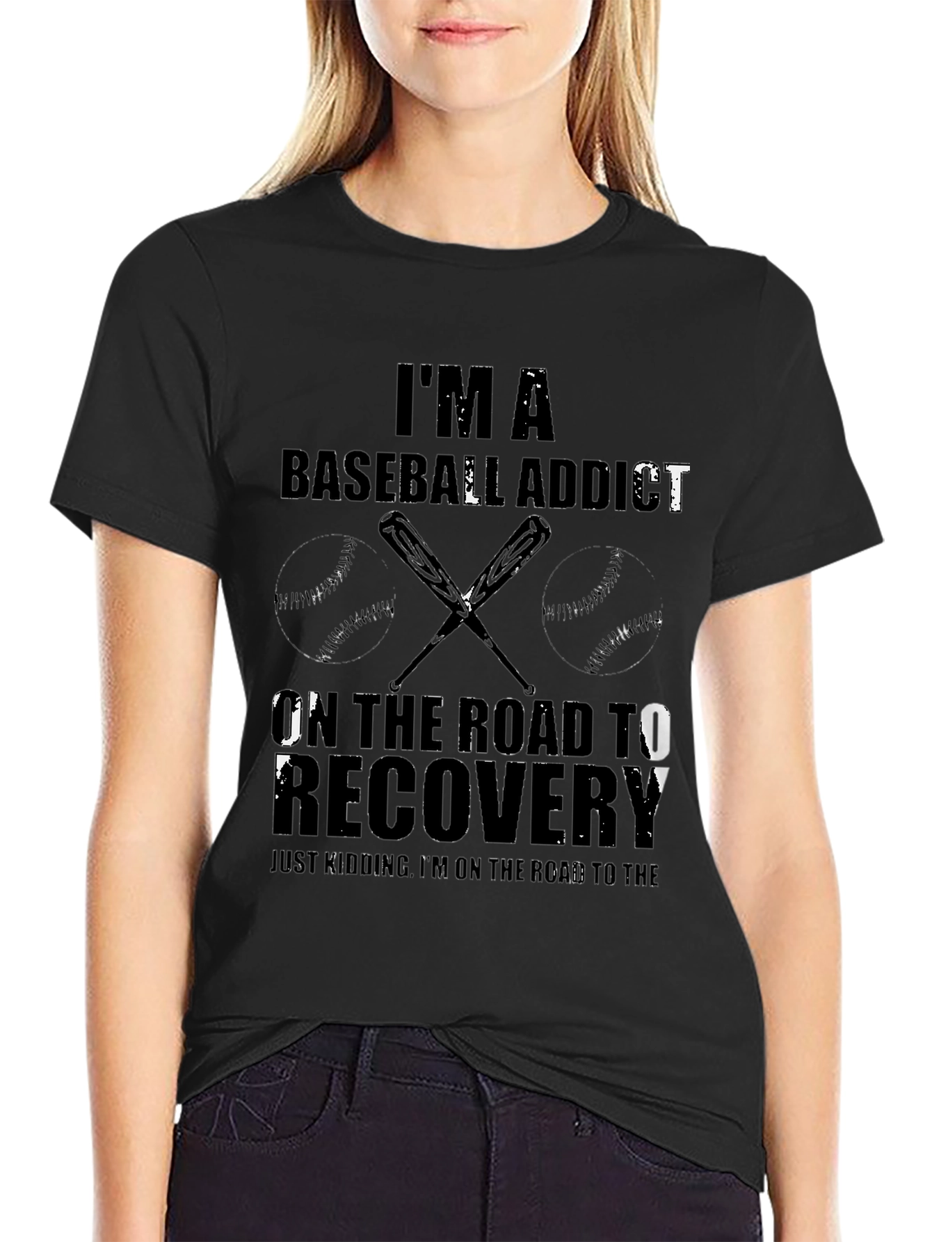 Baseball Addict Recovery T-Shirt