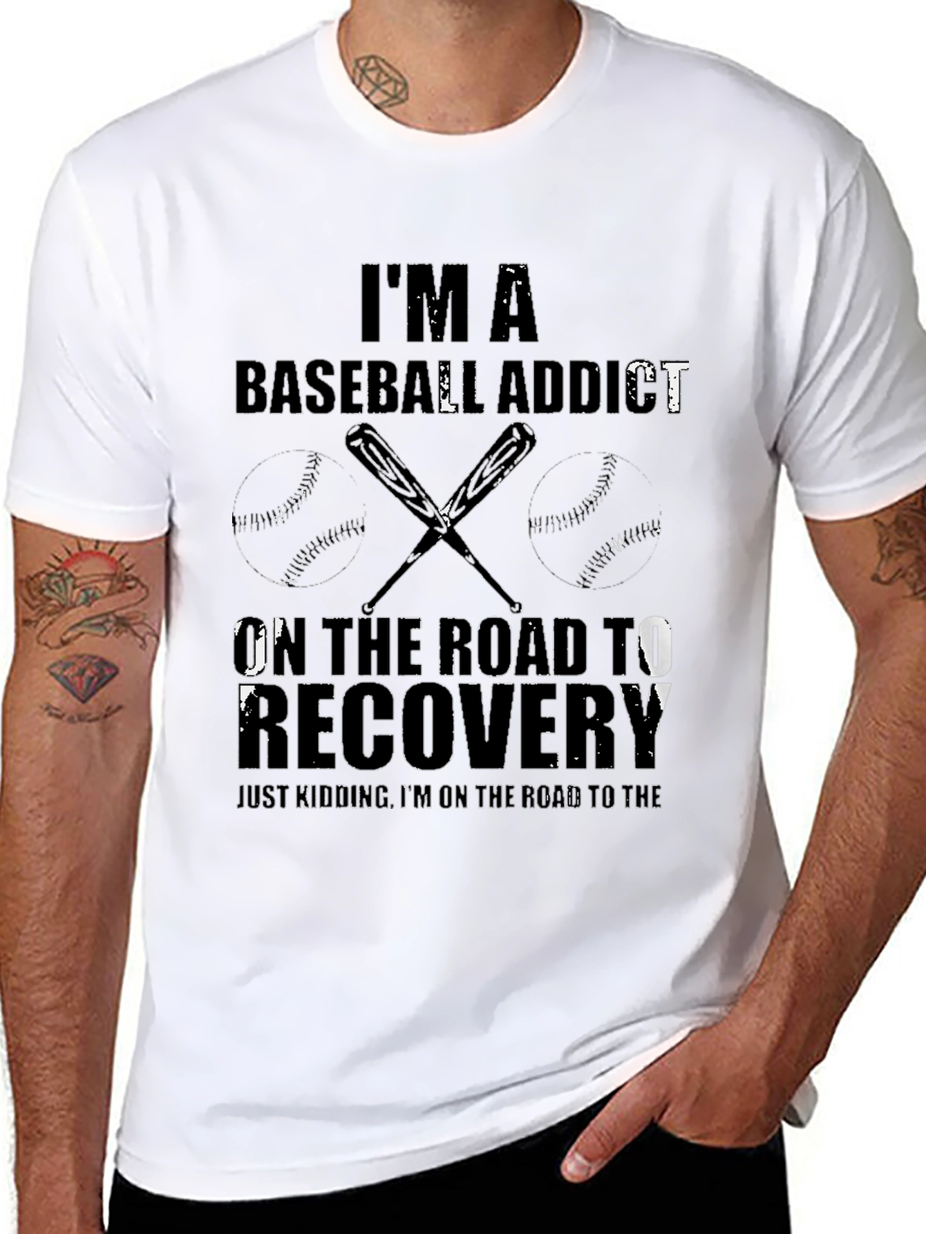 Baseball Addict Recovery T-Shirt