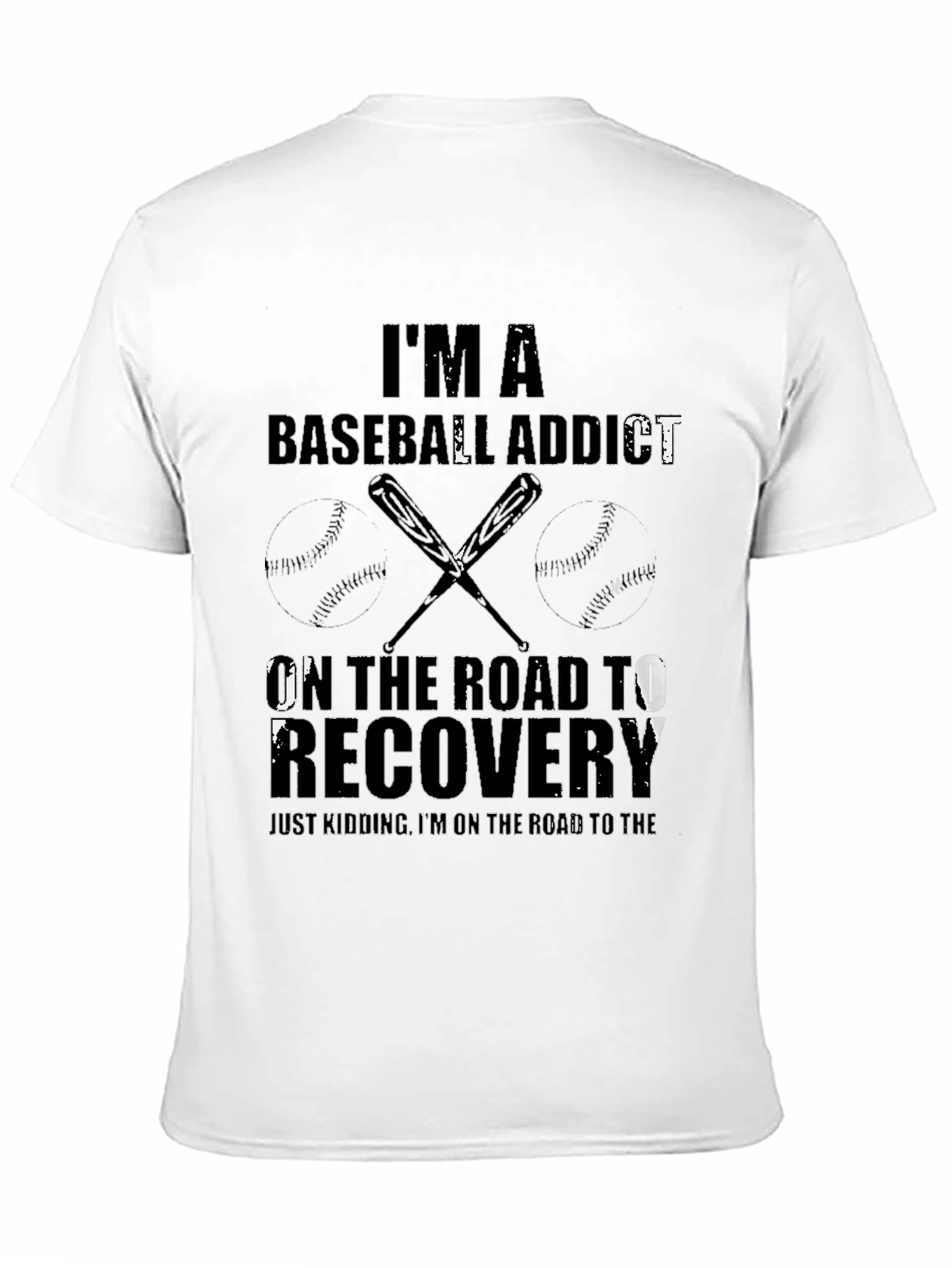 Baseball Addict Recovery T-Shirt