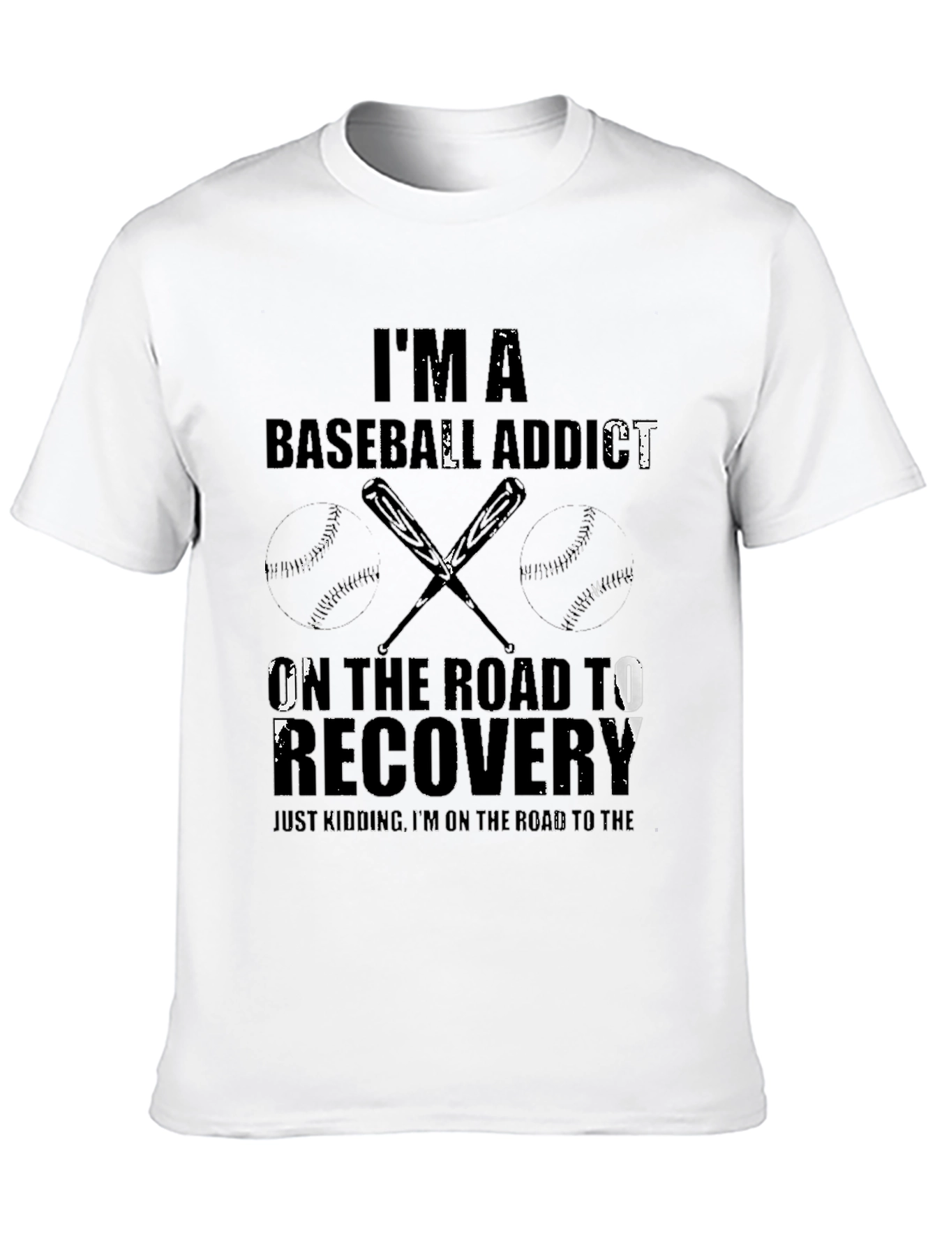 Baseball Addict Recovery T-Shirt