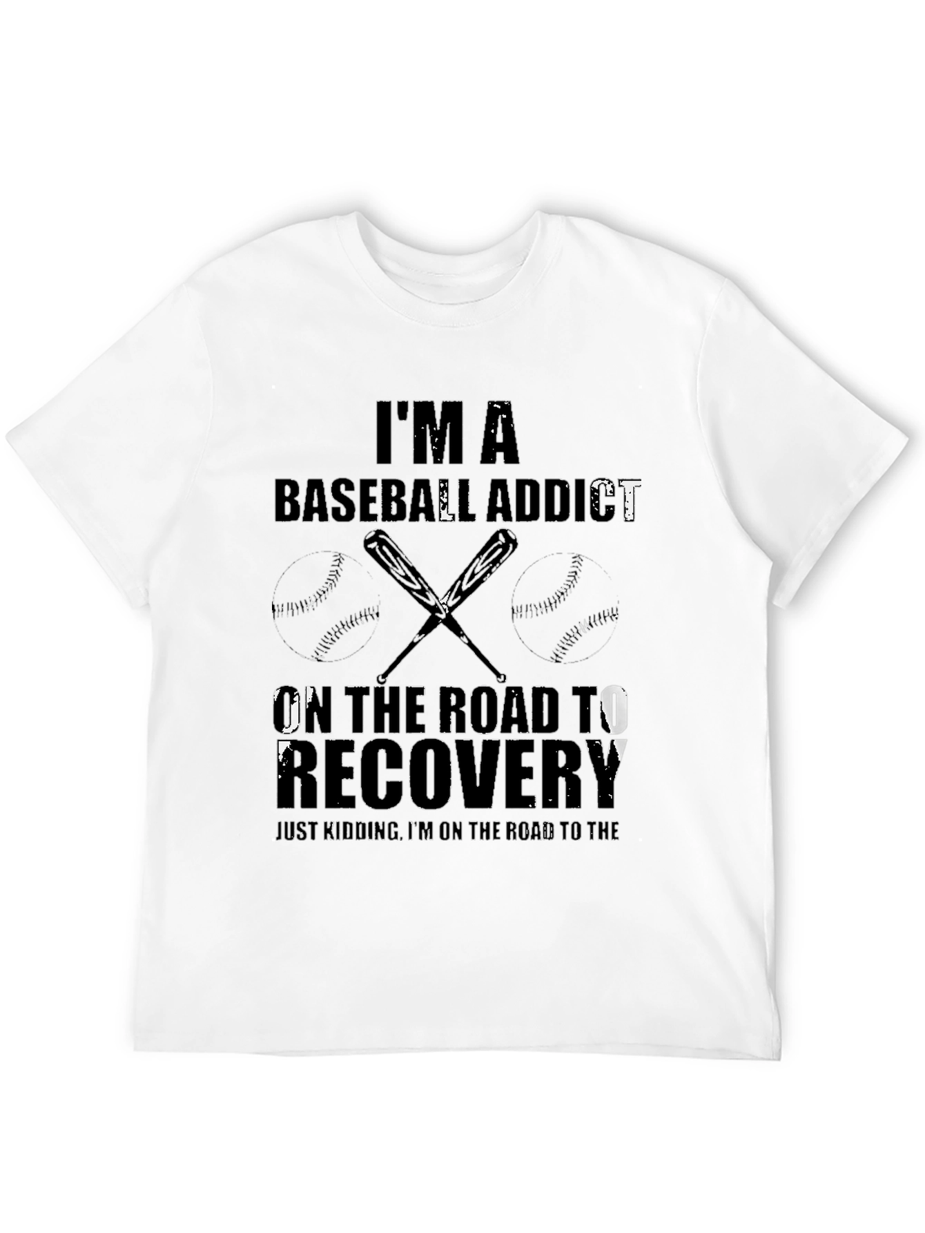 Baseball Addict Recovery T-Shirt