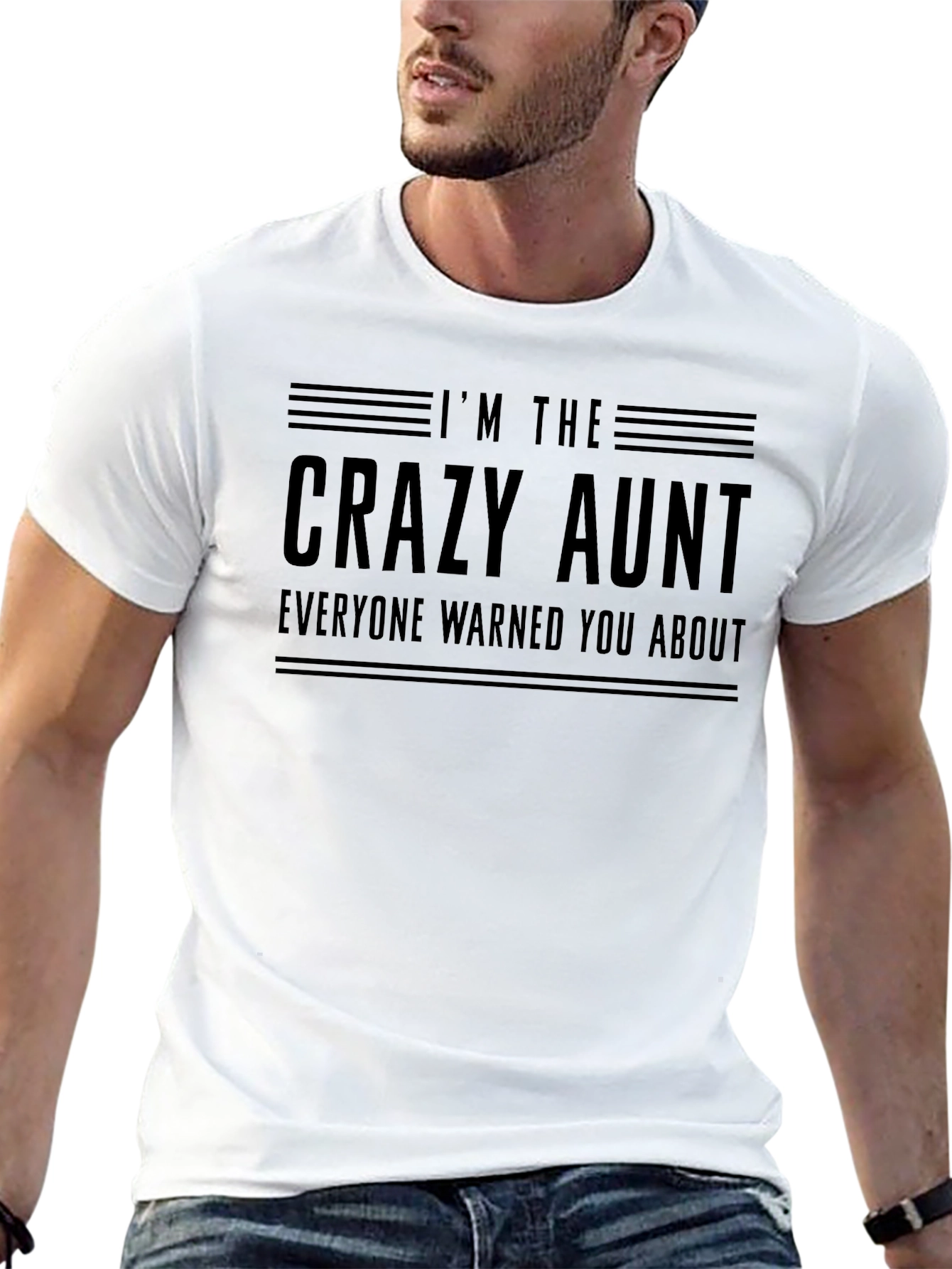 Crazy Aunt T-Shirt Funny Gift for Aunt