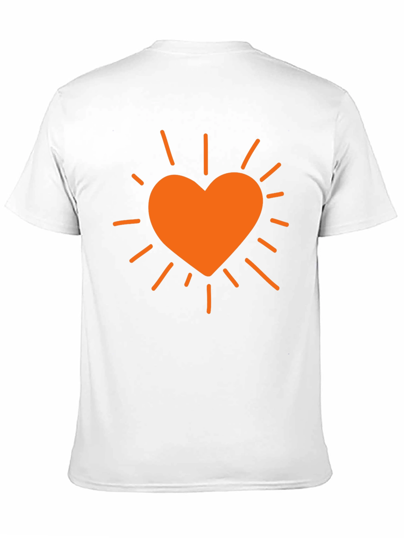 Heart Burst Graphic T-Shirt - Black
