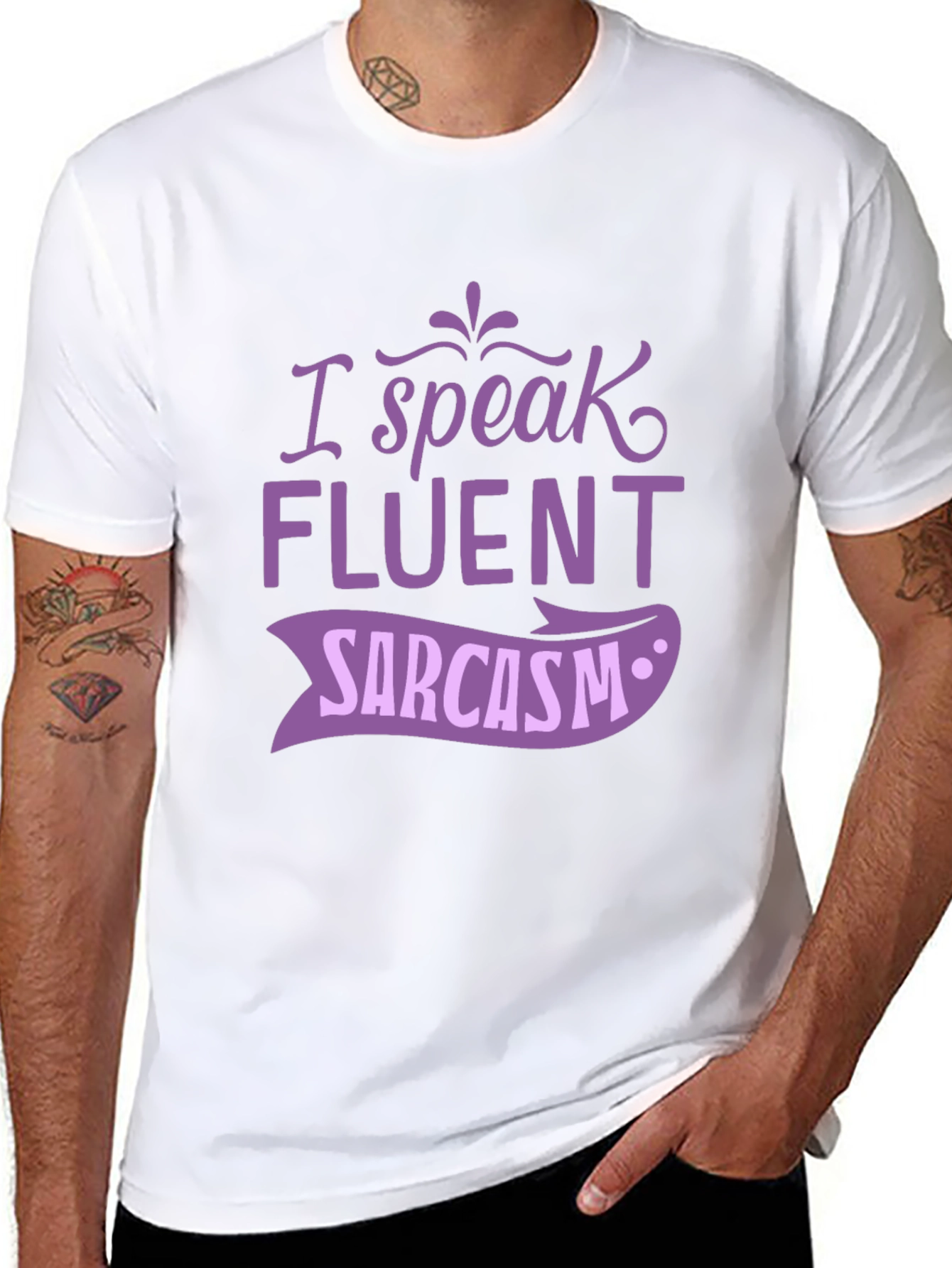 I Speak Fluent Sarcasm Graphic Tee