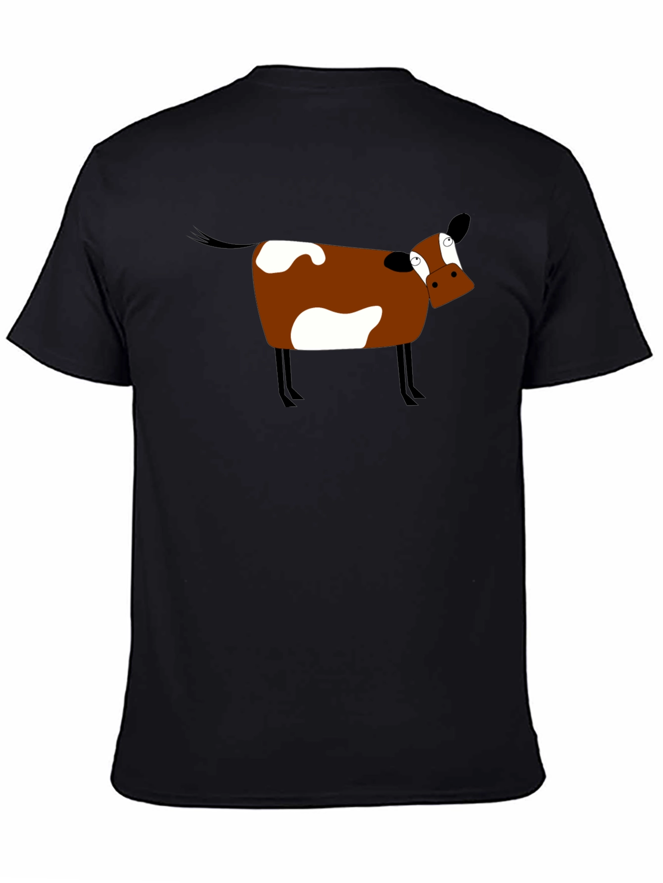 Cow Cartoon T-Shirt - Funny Graphic Tee