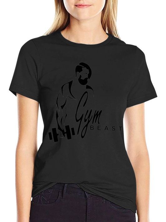 Gym Beast Black T-Shirt - Fitness Apparel