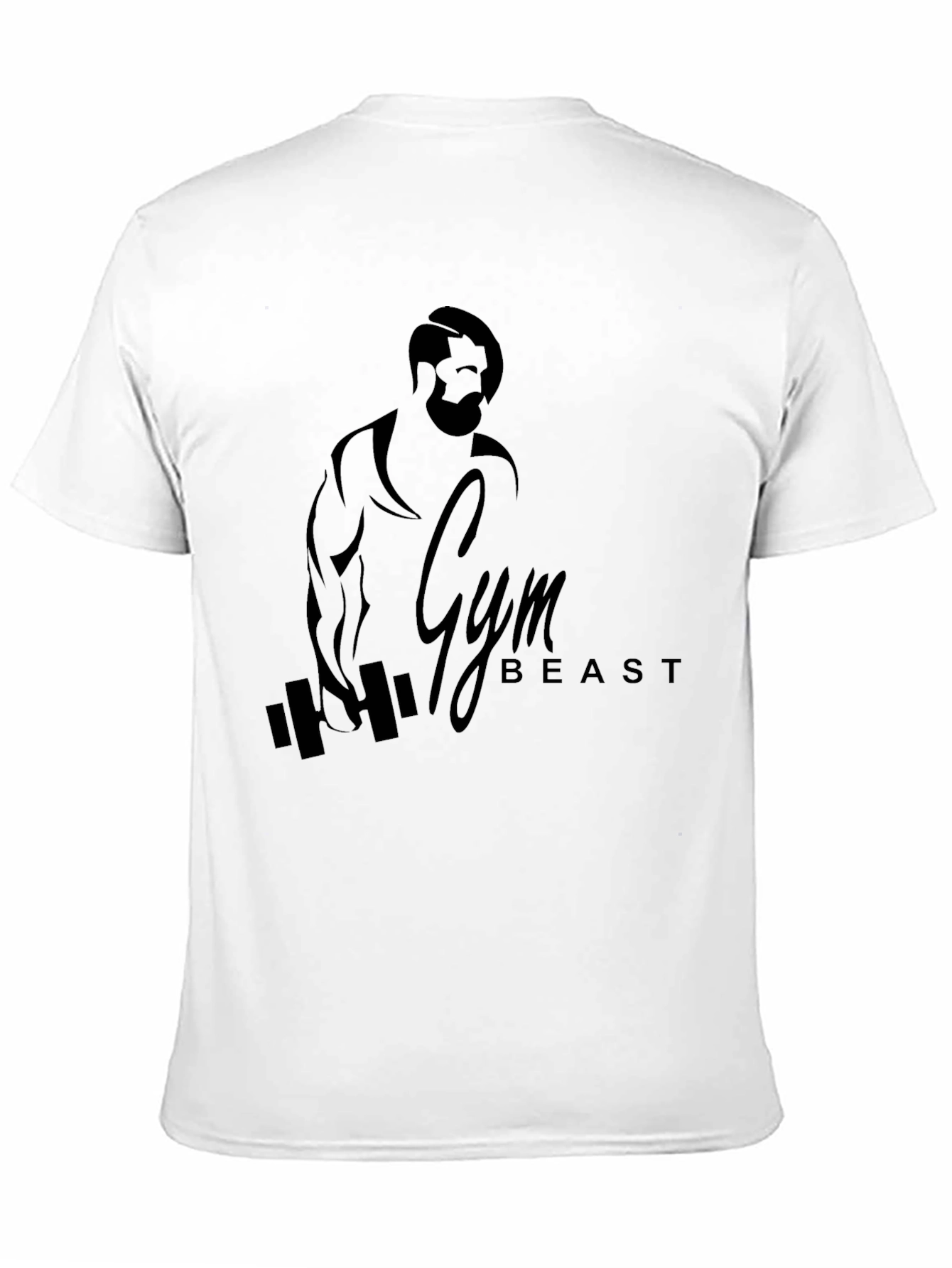 Gym Beast Black T-Shirt - Fitness Apparel