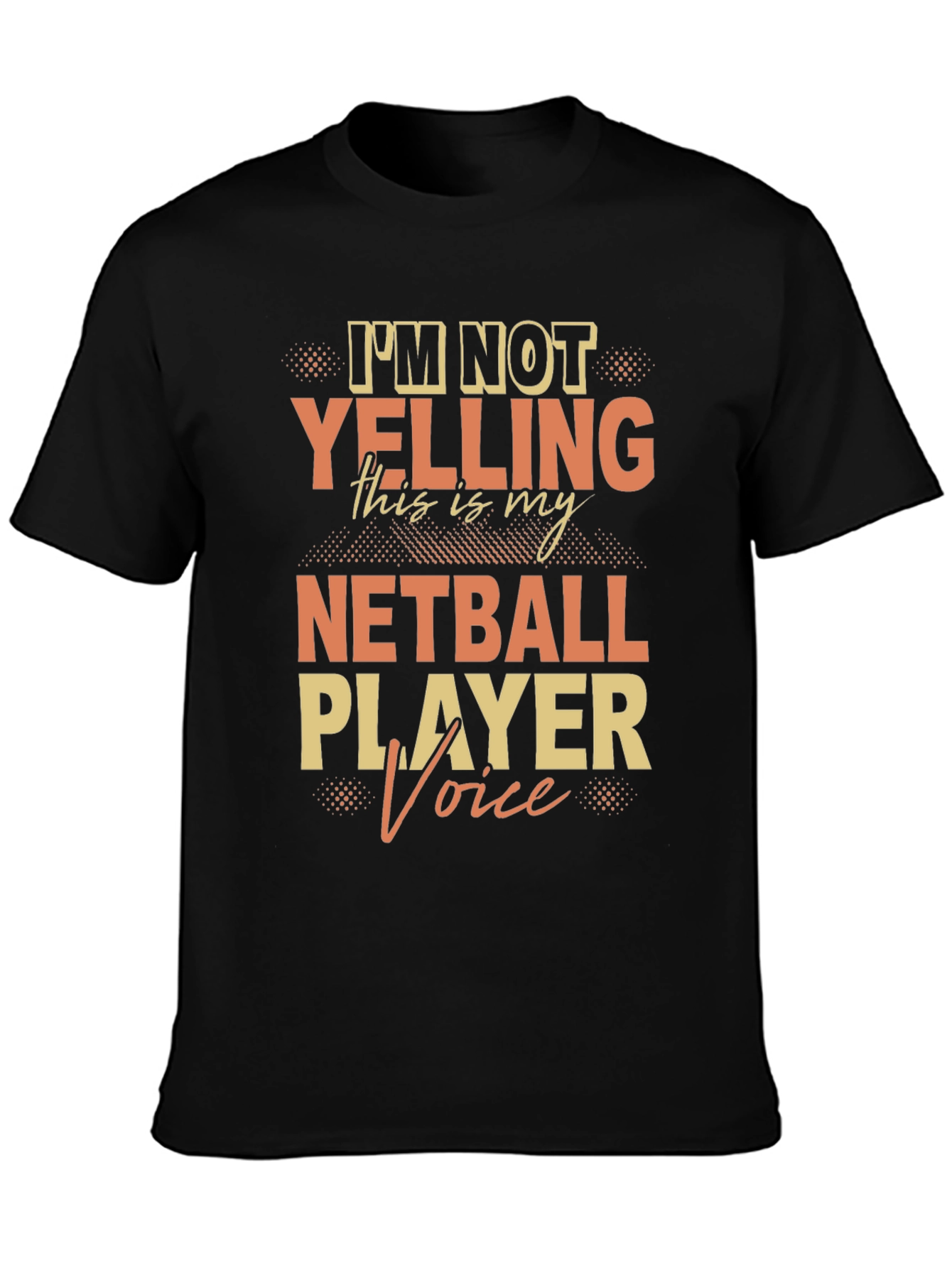 Netball Player Voice T-Shirt