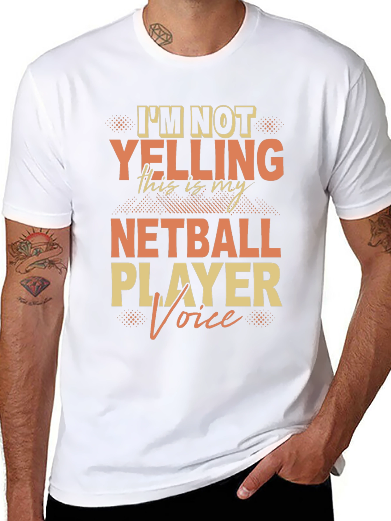 Netball Player Voice T-Shirt