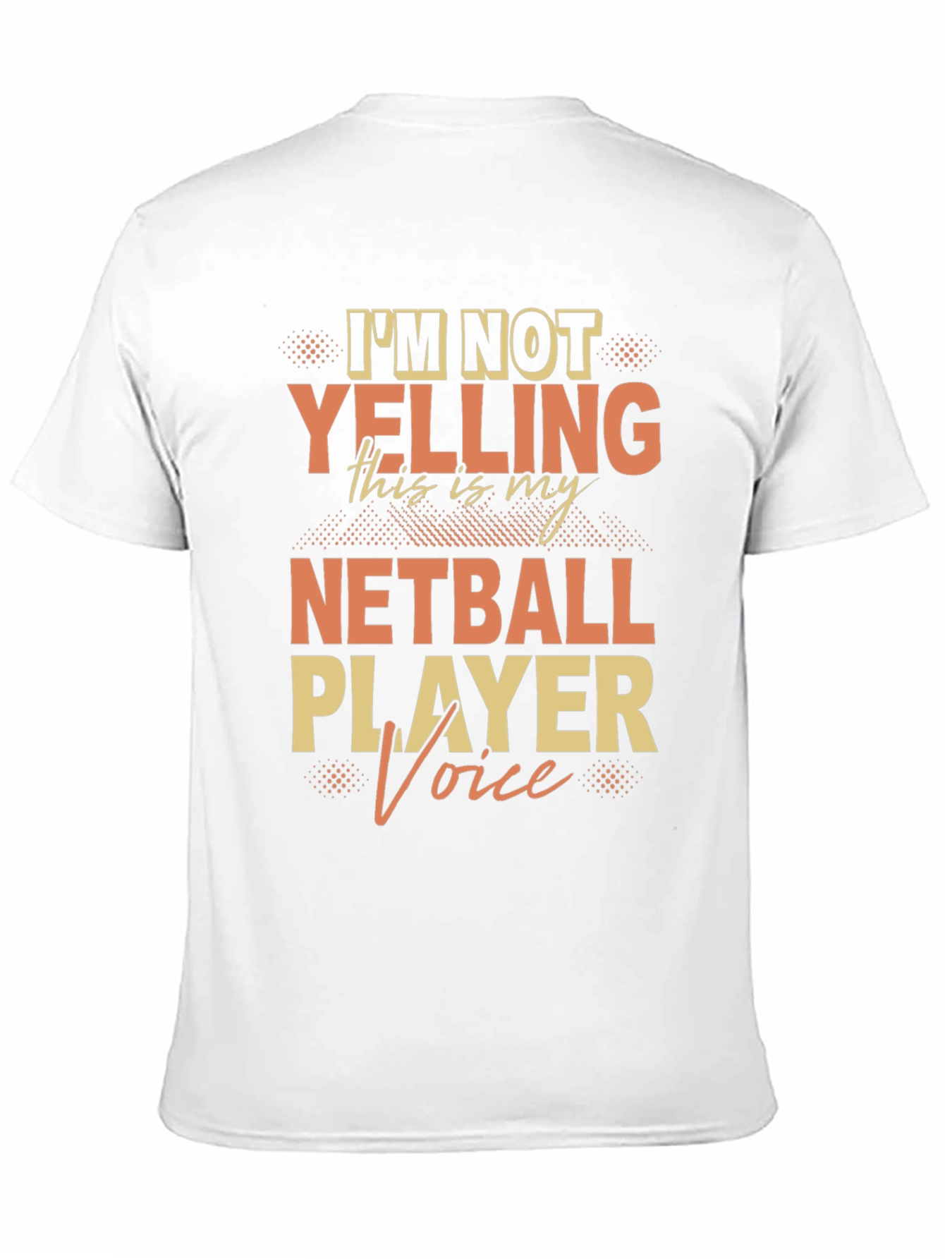 Netball Player Voice T-Shirt