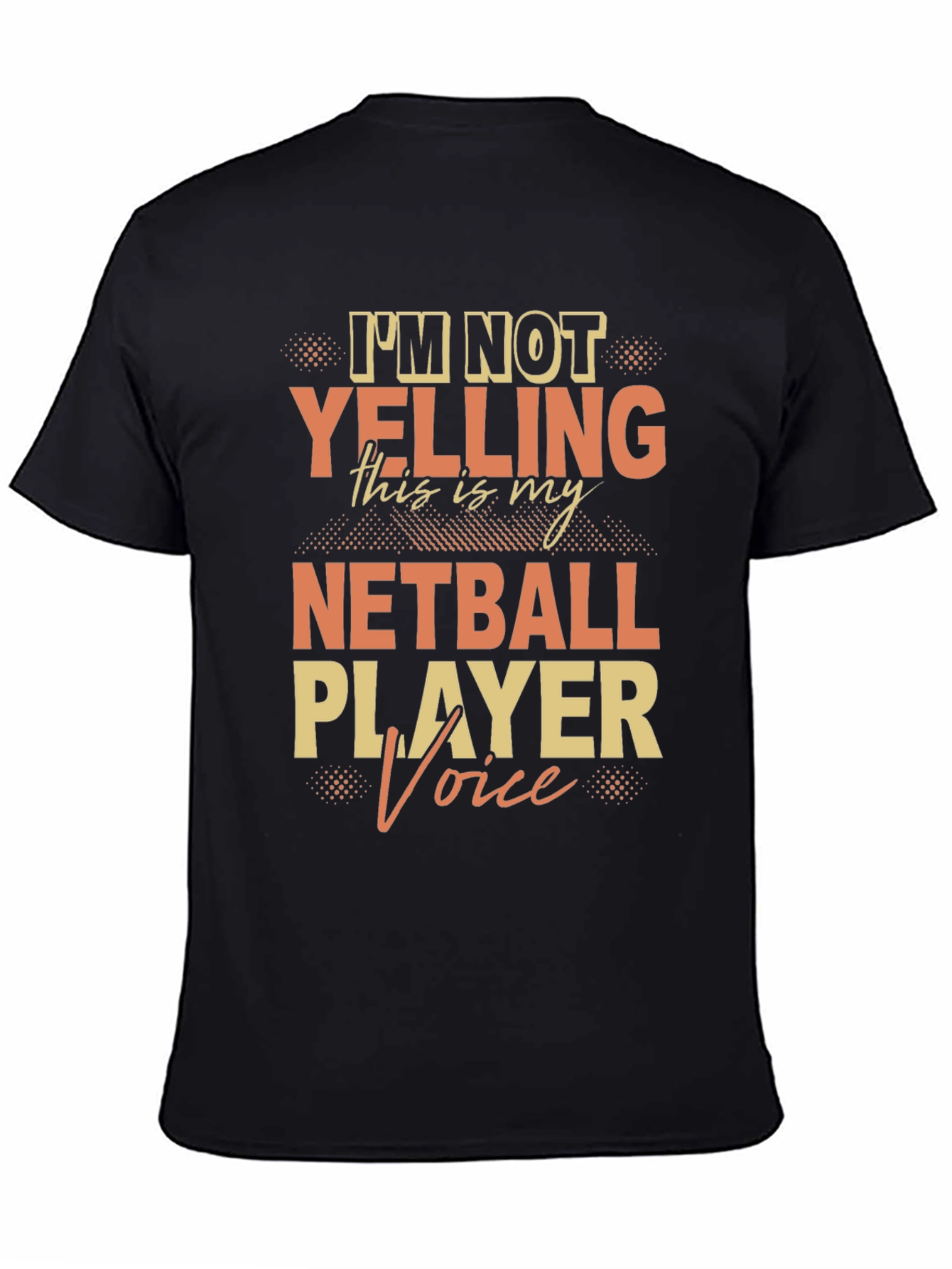 Netball Player Voice T-Shirt