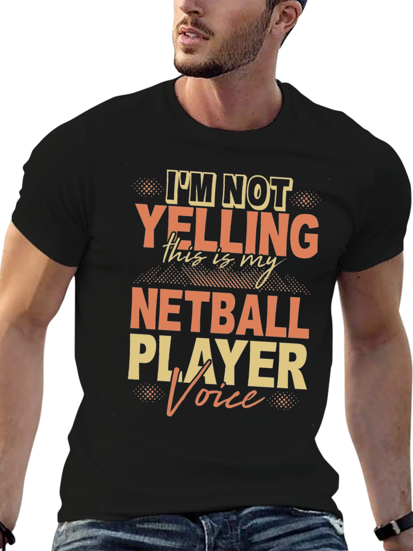 Netball Player Voice T-Shirt