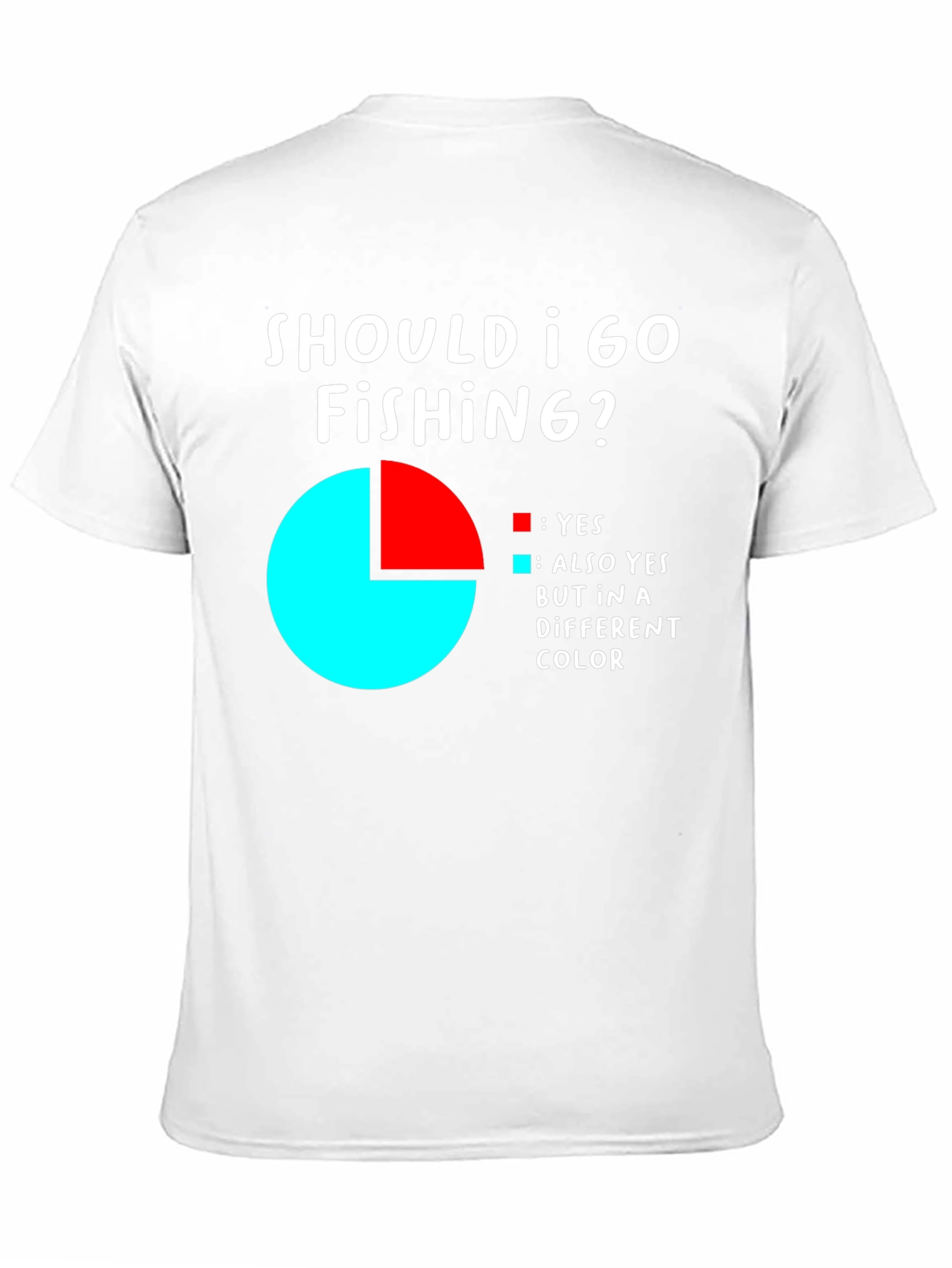 Funny Fishing T-Shirt - Should I Go Fishing? Tee