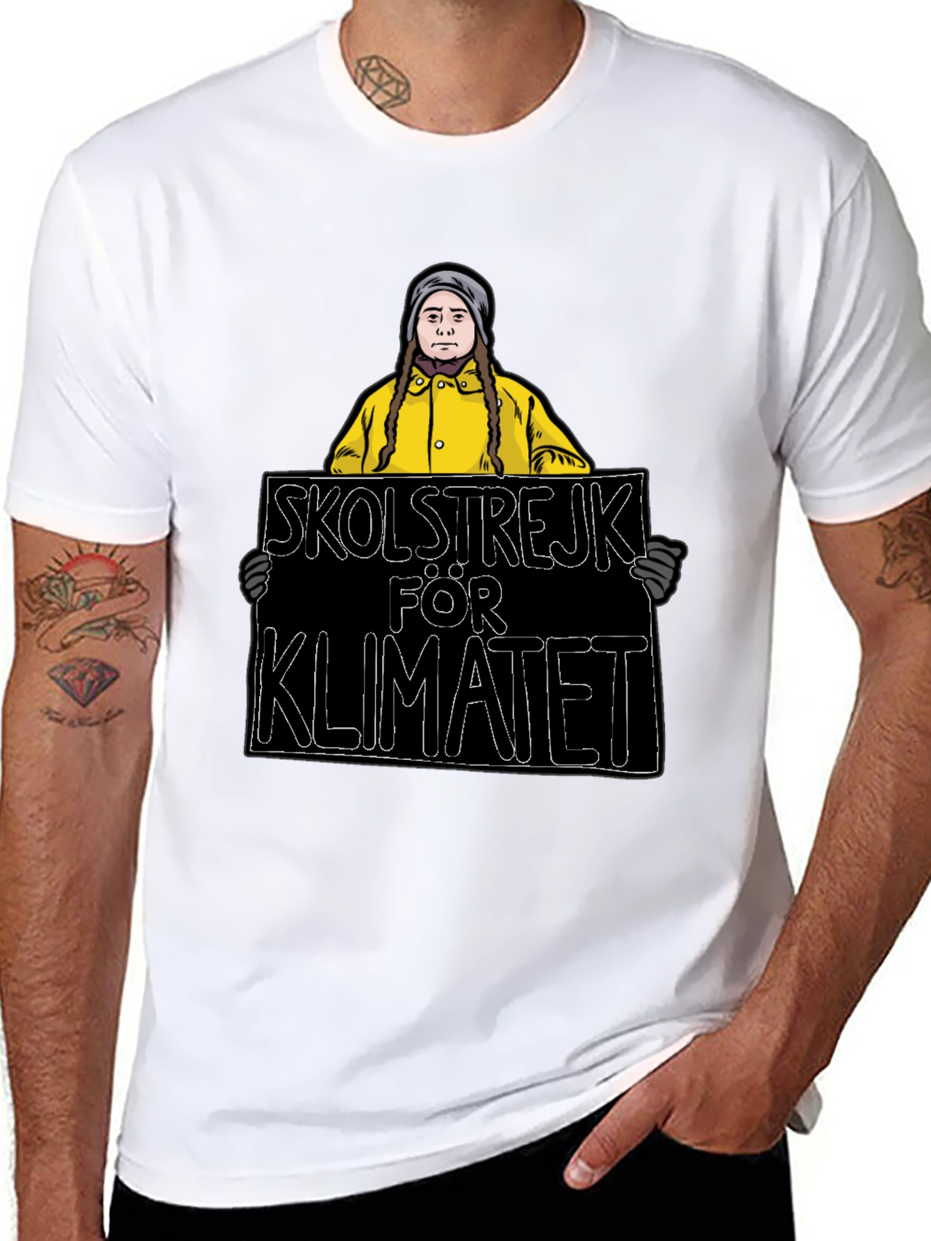 Climate Strike Graphic Tee