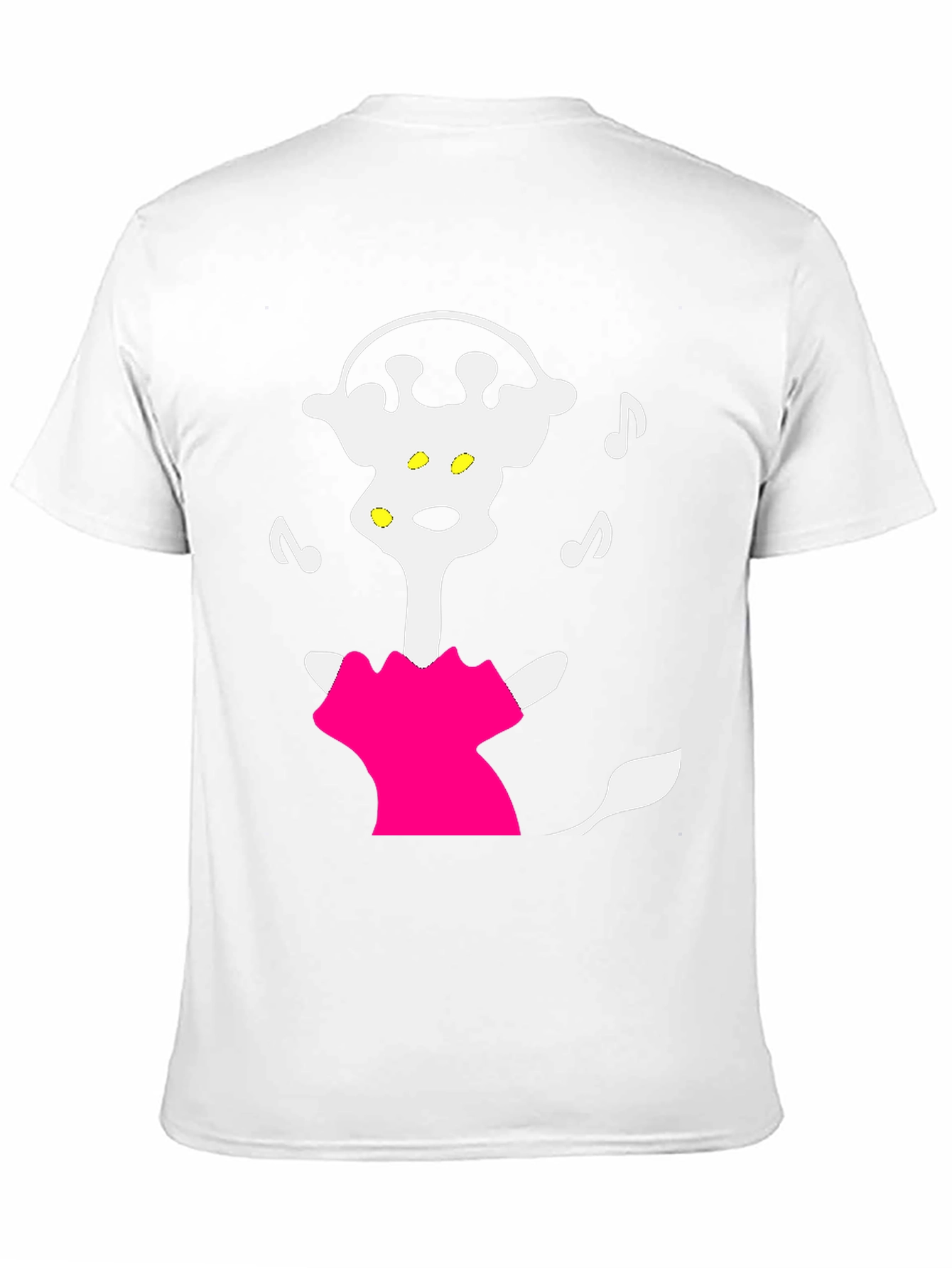 Cartoon Music Lover T-Shirt