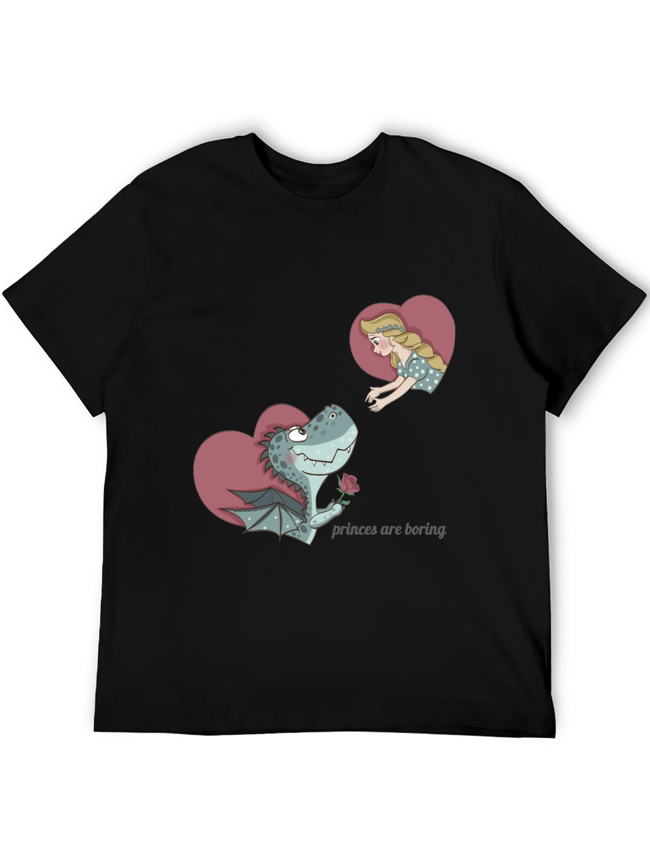 Dragon & Princess Graphic T-Shirt