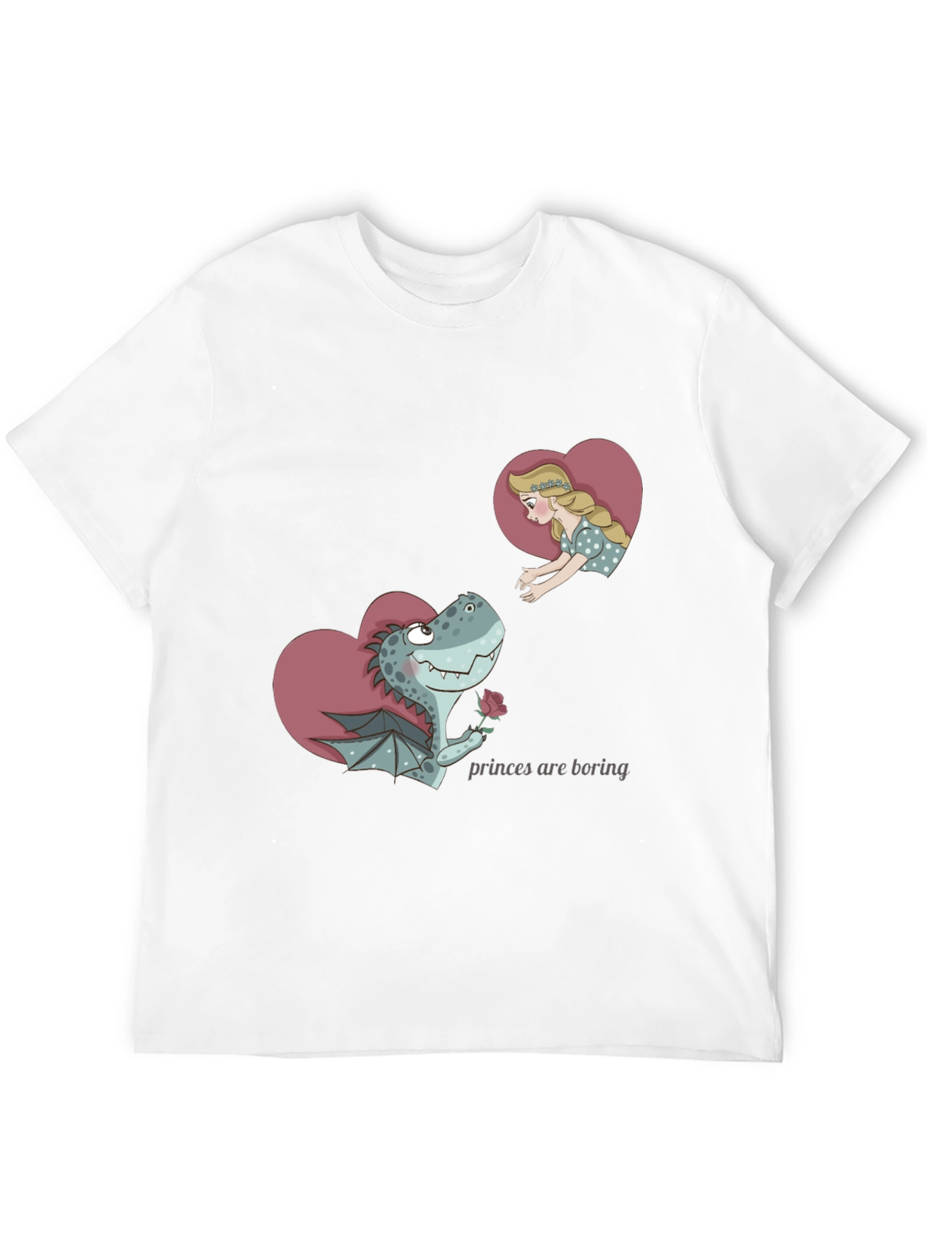 Dragon & Princess Graphic T-Shirt
