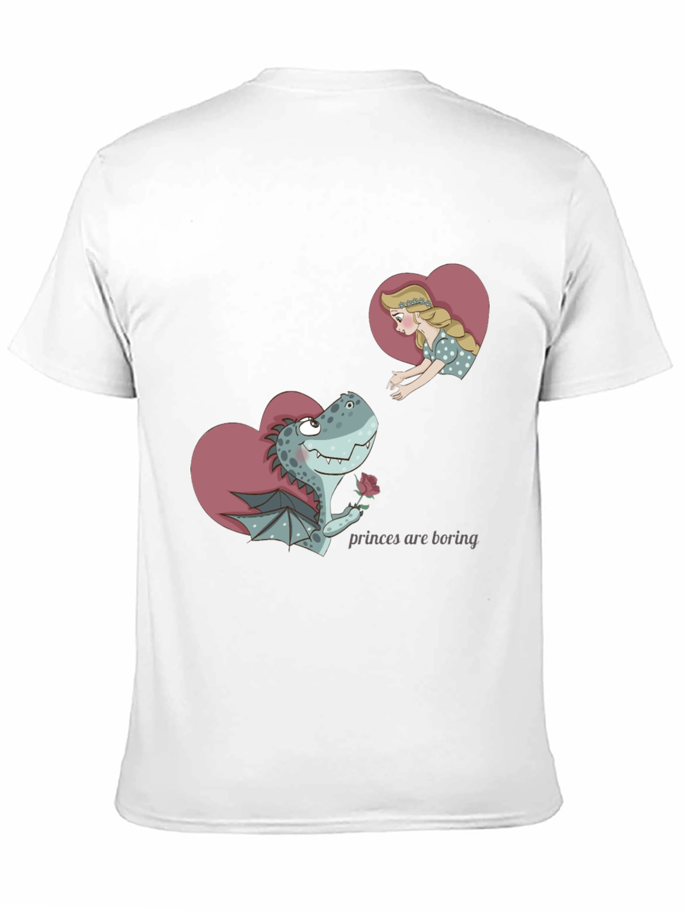 Dragon & Princess Graphic T-Shirt