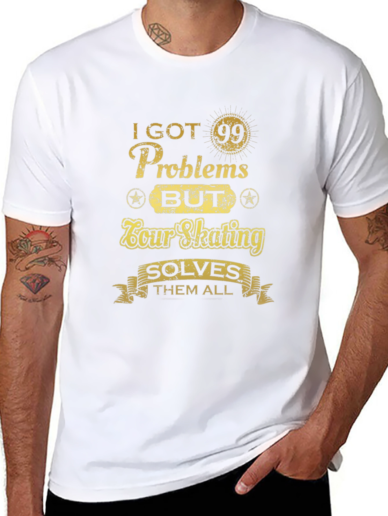 99 Problems Skating T-Shirt