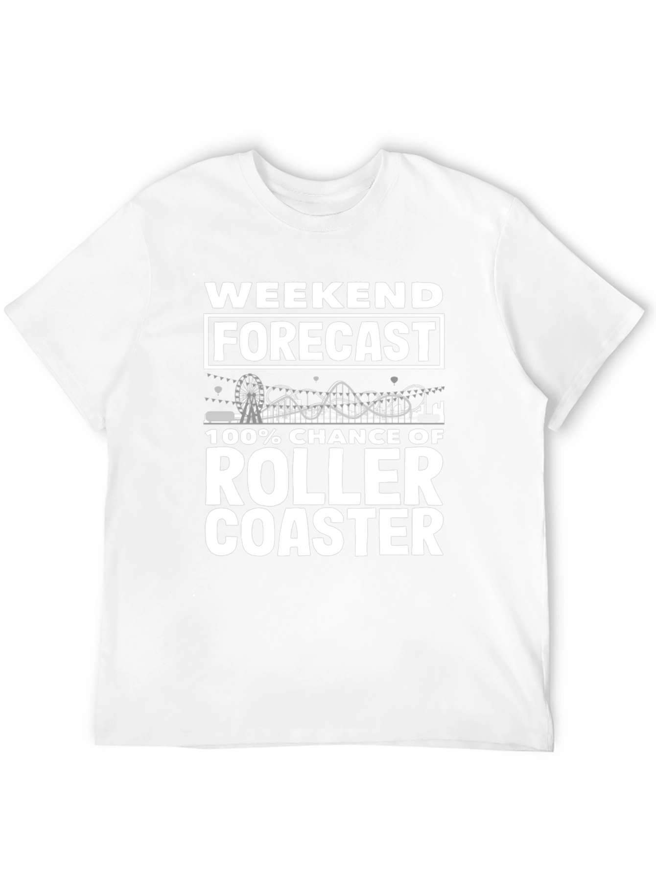 Weekend Roller Coaster T-Shirt