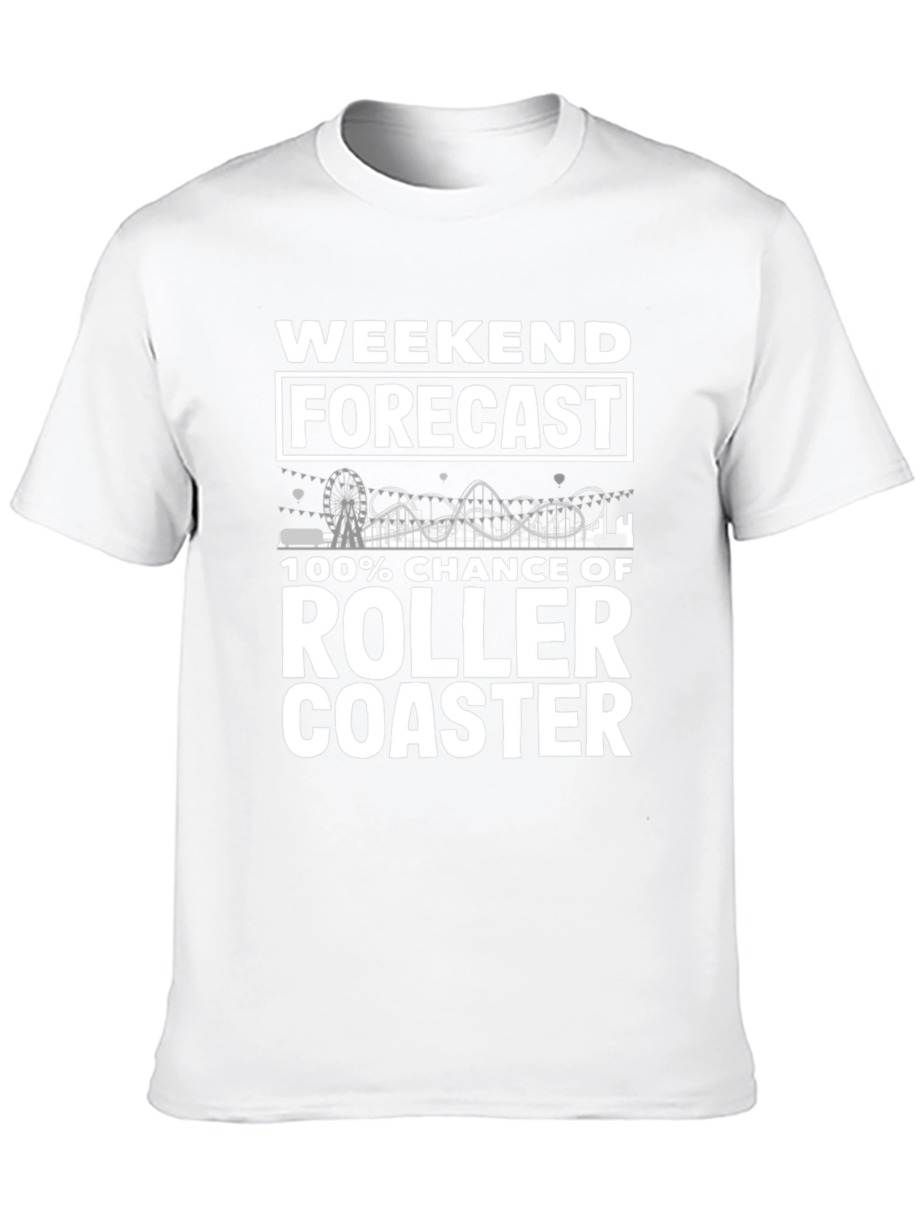 Weekend Roller Coaster T-Shirt