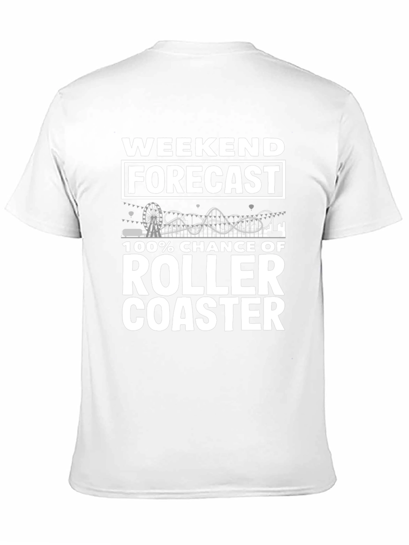 Weekend Roller Coaster T-Shirt