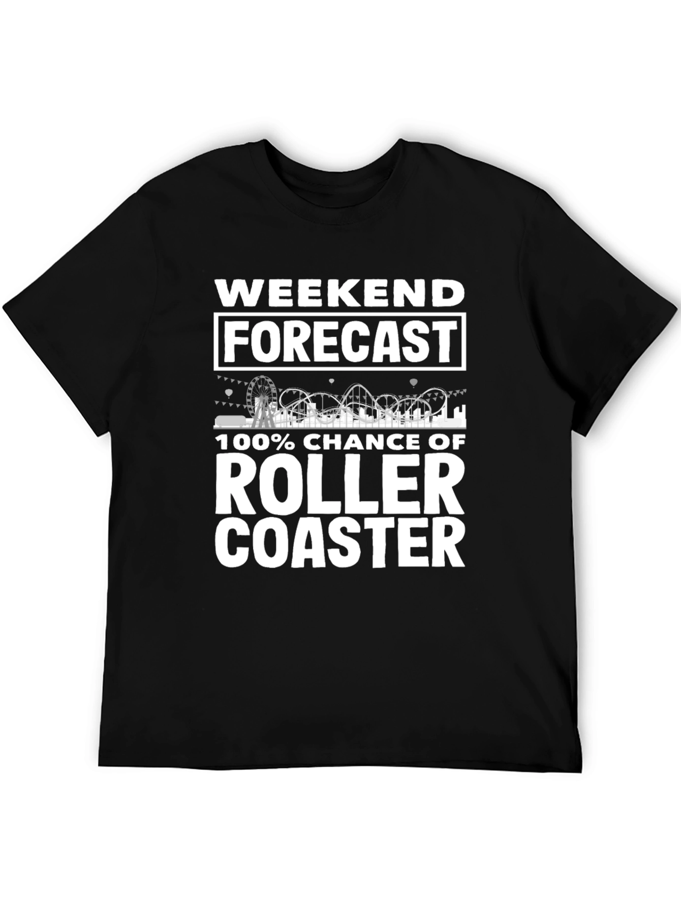 Weekend Roller Coaster T-Shirt