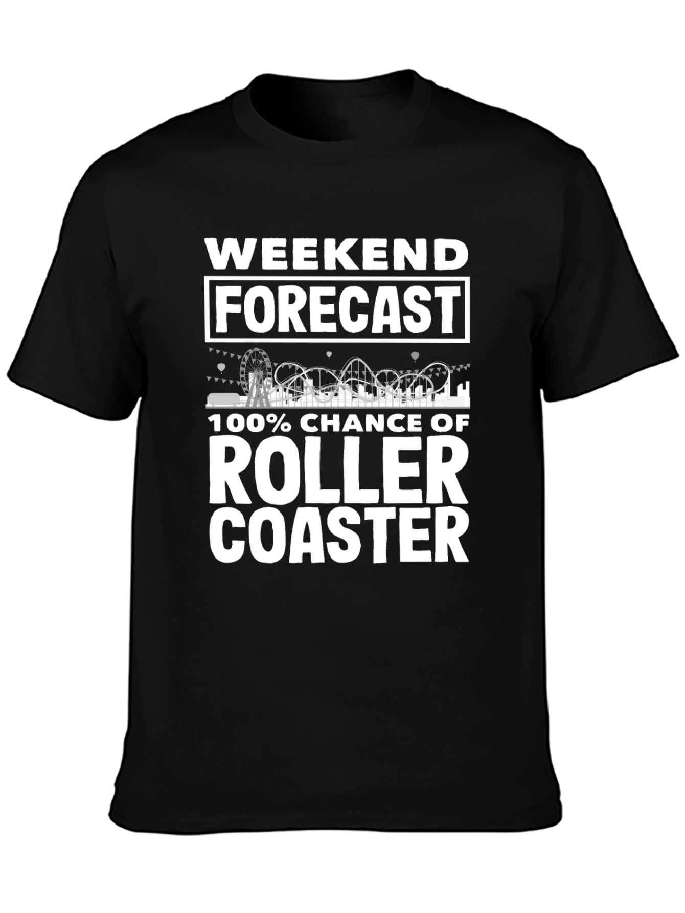 Weekend Roller Coaster T-Shirt