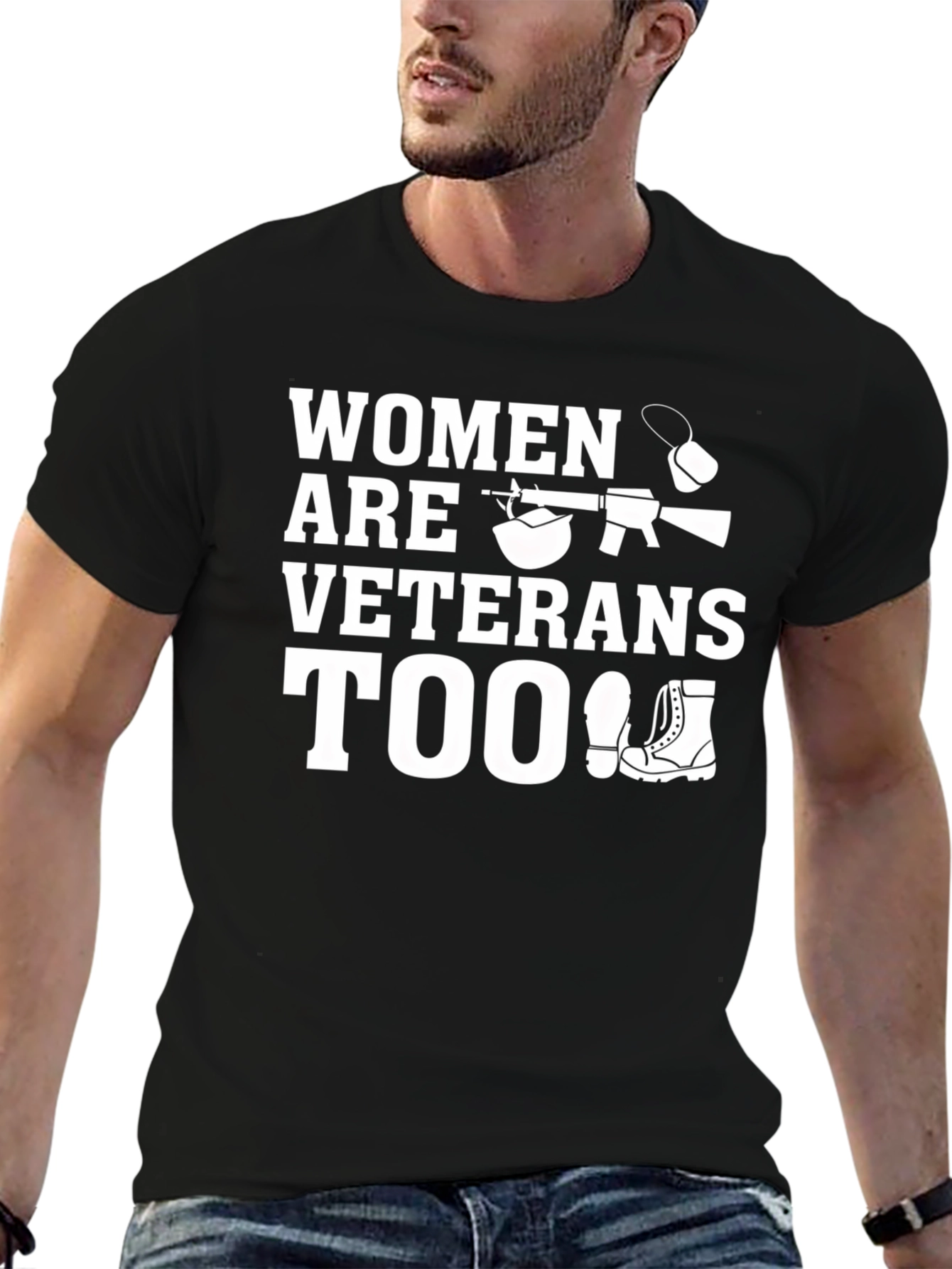 Women are Veterans Too T-Shirt