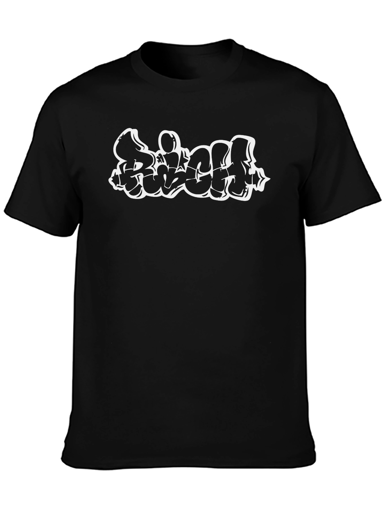 Edgy Graphic Tee: Black B*tch T-Shirt